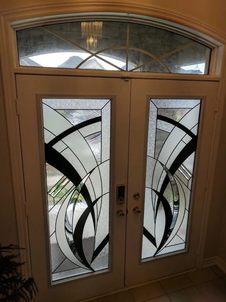 Decorative Glass Door Inserts (Photo Gallery) — Distinctive Glass