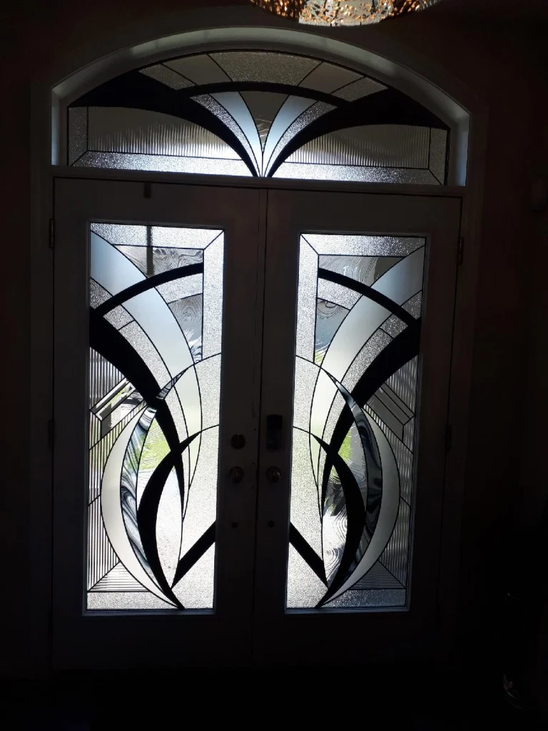 Decorative Glass Door Inserts (Photo Gallery) — Distinctive Glass