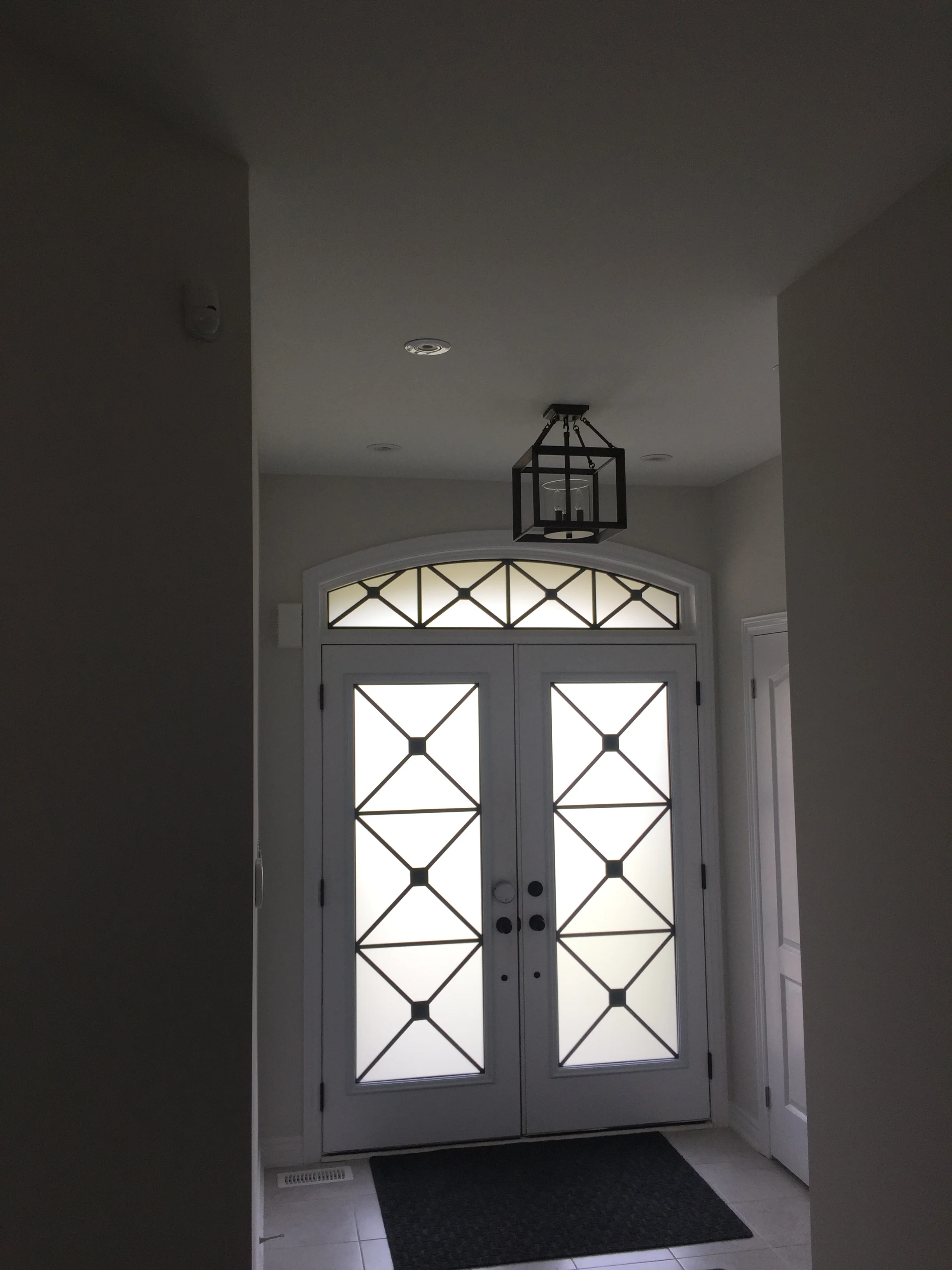 Distinctive Glass Inserts: Wrought Iron & Decorative Glass Inserts