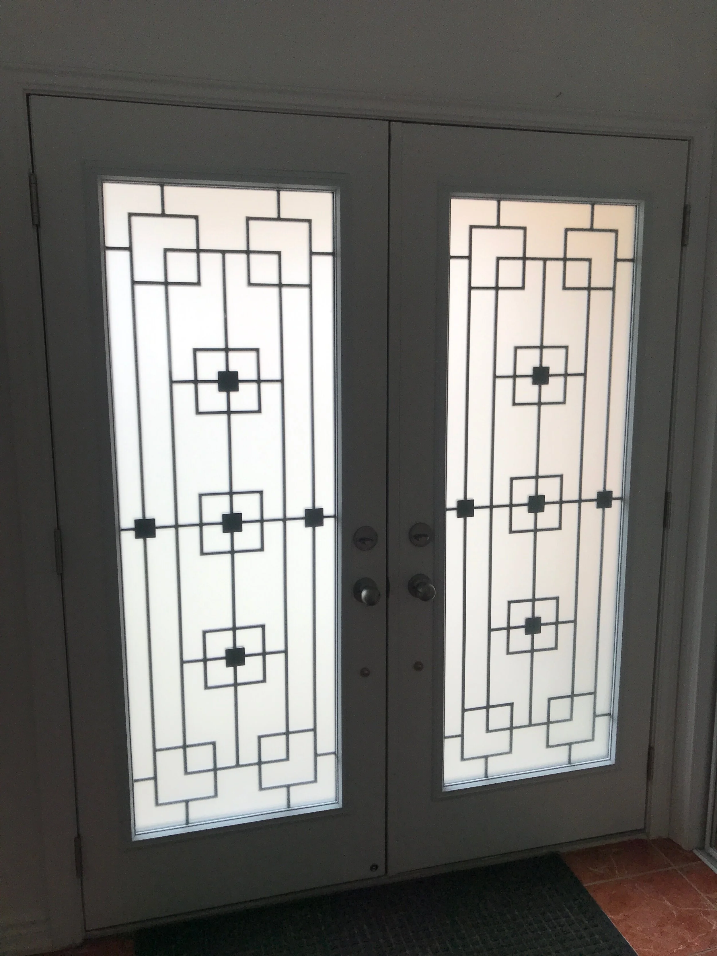 Wrought Iron Glass Inserts (Photo Gallery) — Distinctive Glass Inserts ...