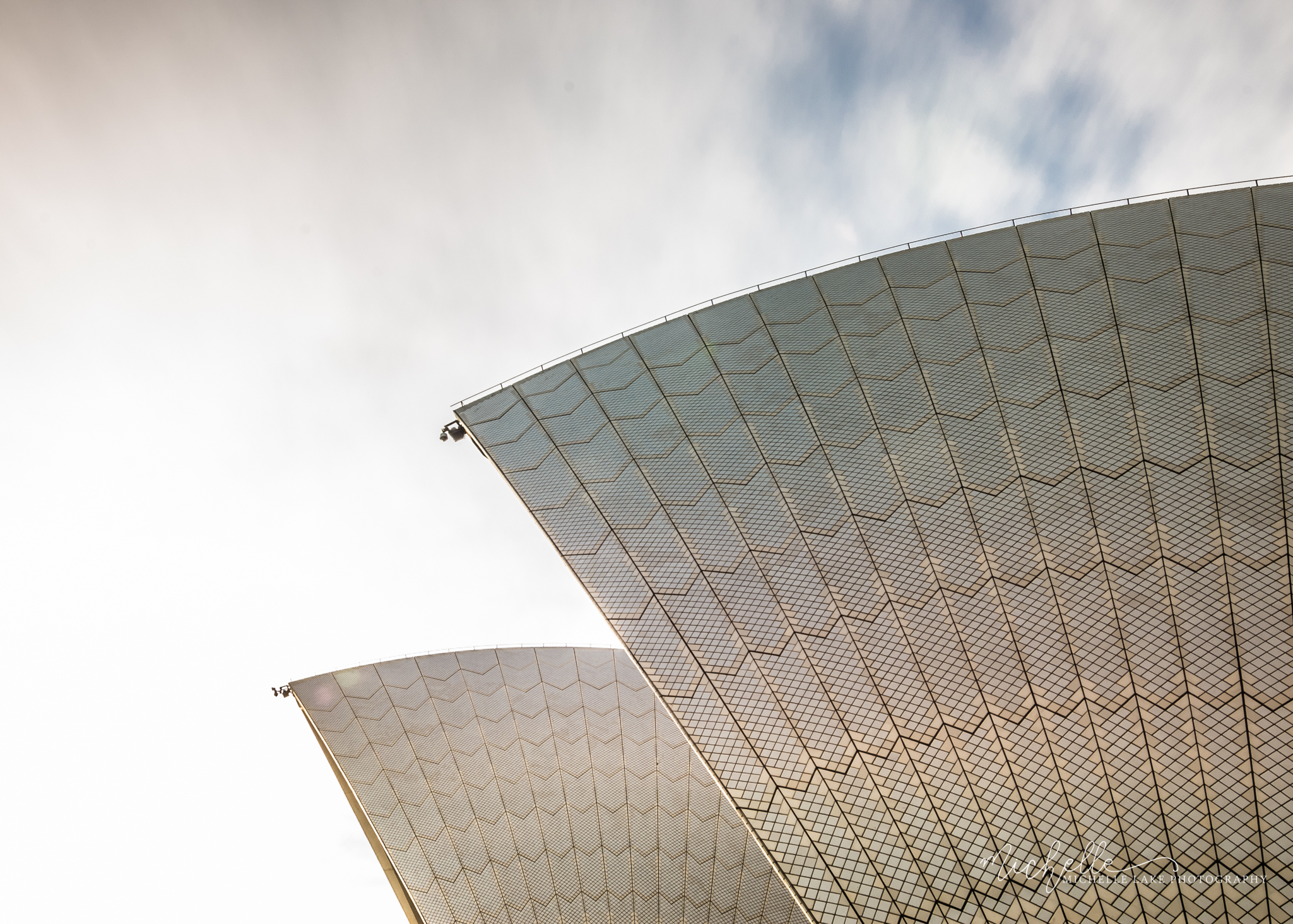 The sails of the Sydney Opera House in detail, NSW