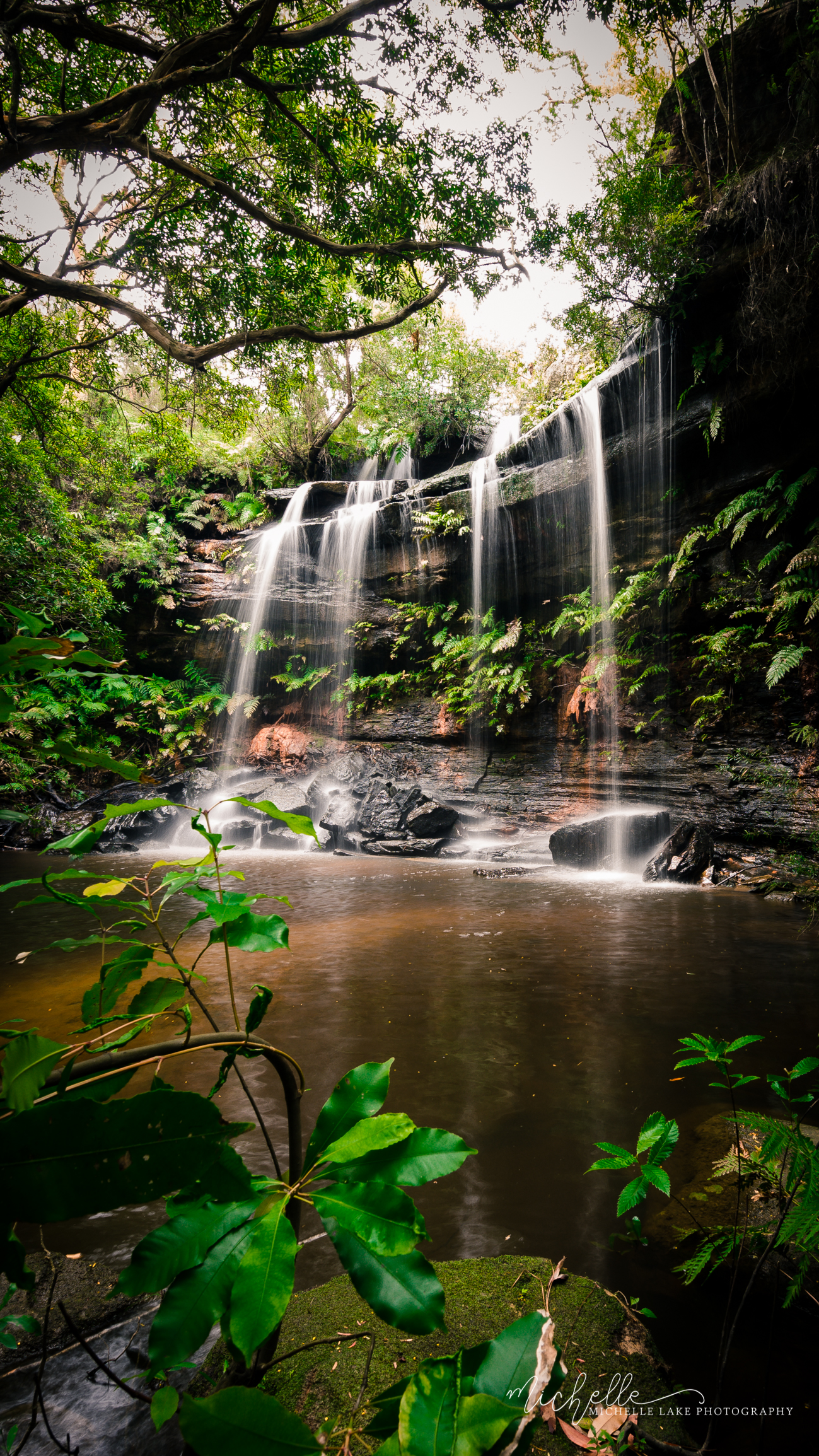 Waterfalls, Central Coast, NSW (no filter used)