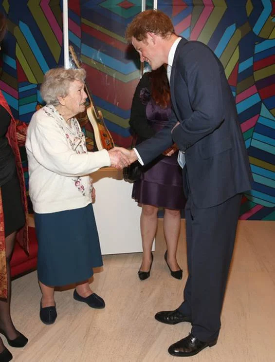 Prince Harry visiting the British Society SP