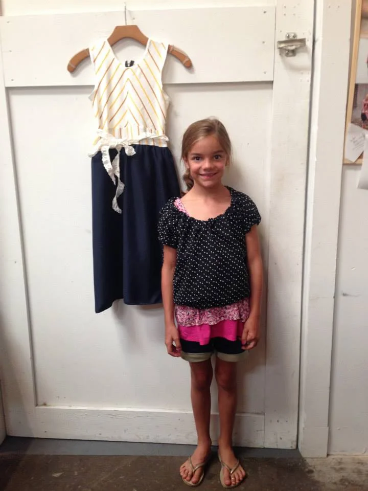 Handmade dress and shirt
