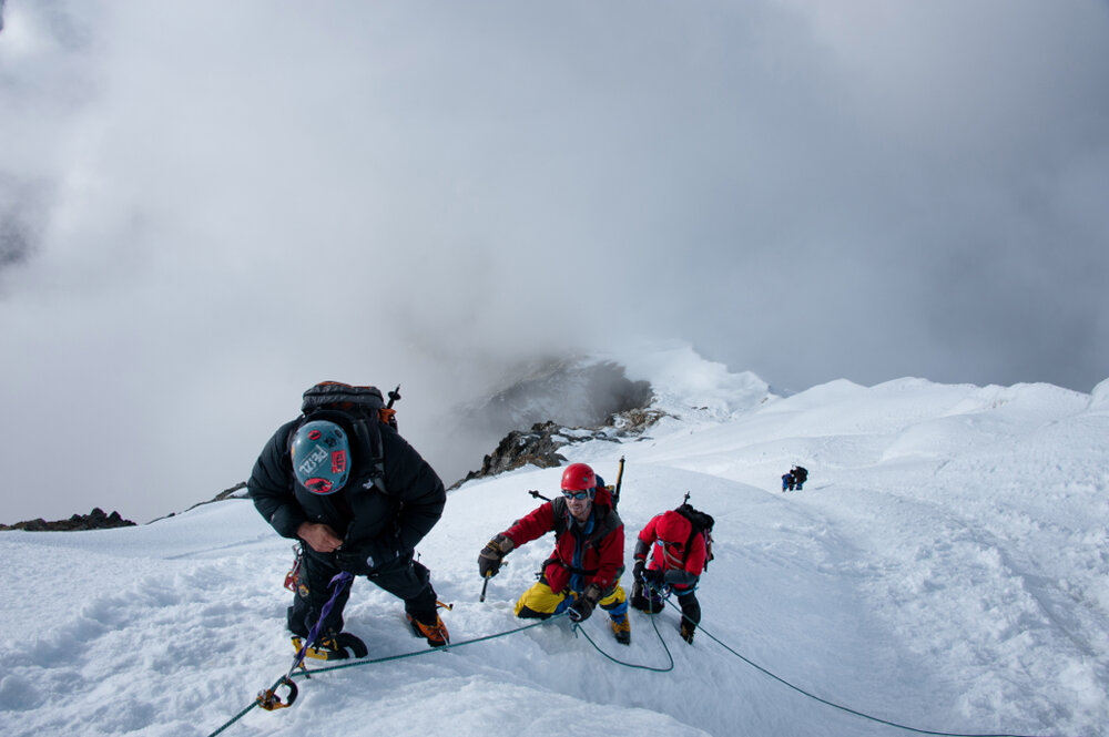 Lobuche East summit push