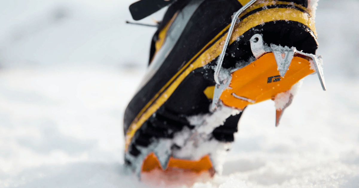 strap on crampon