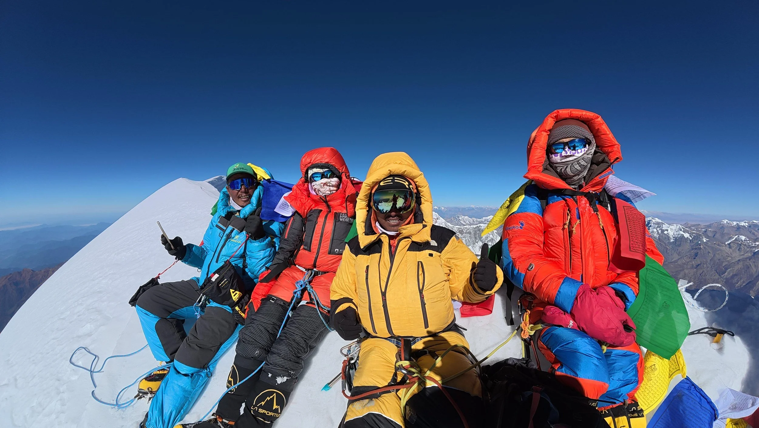 Three Historic First Climb of Annapurna IV by Female Mountaineers with NAMAS