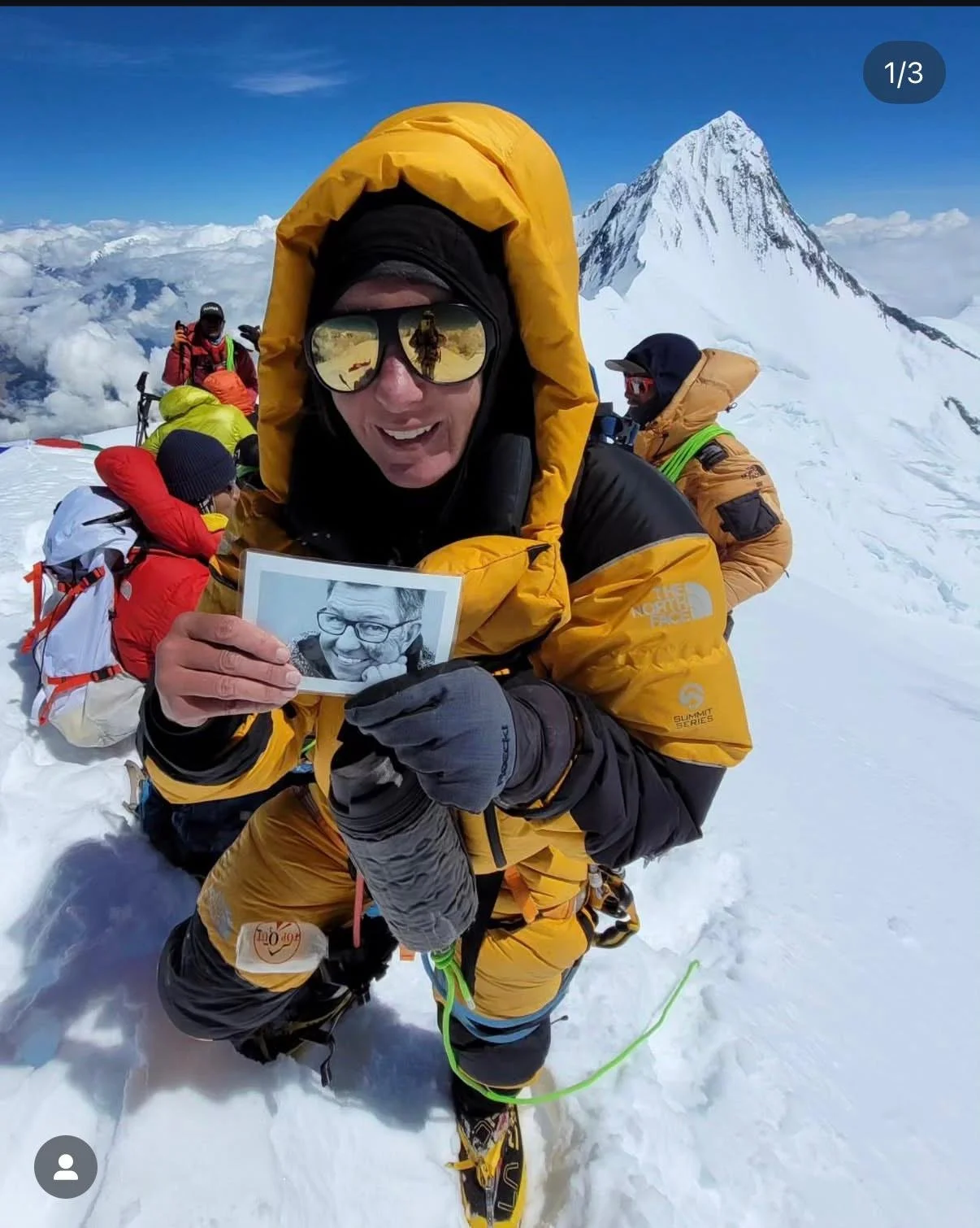 Simone Molter climbing annapurna iv