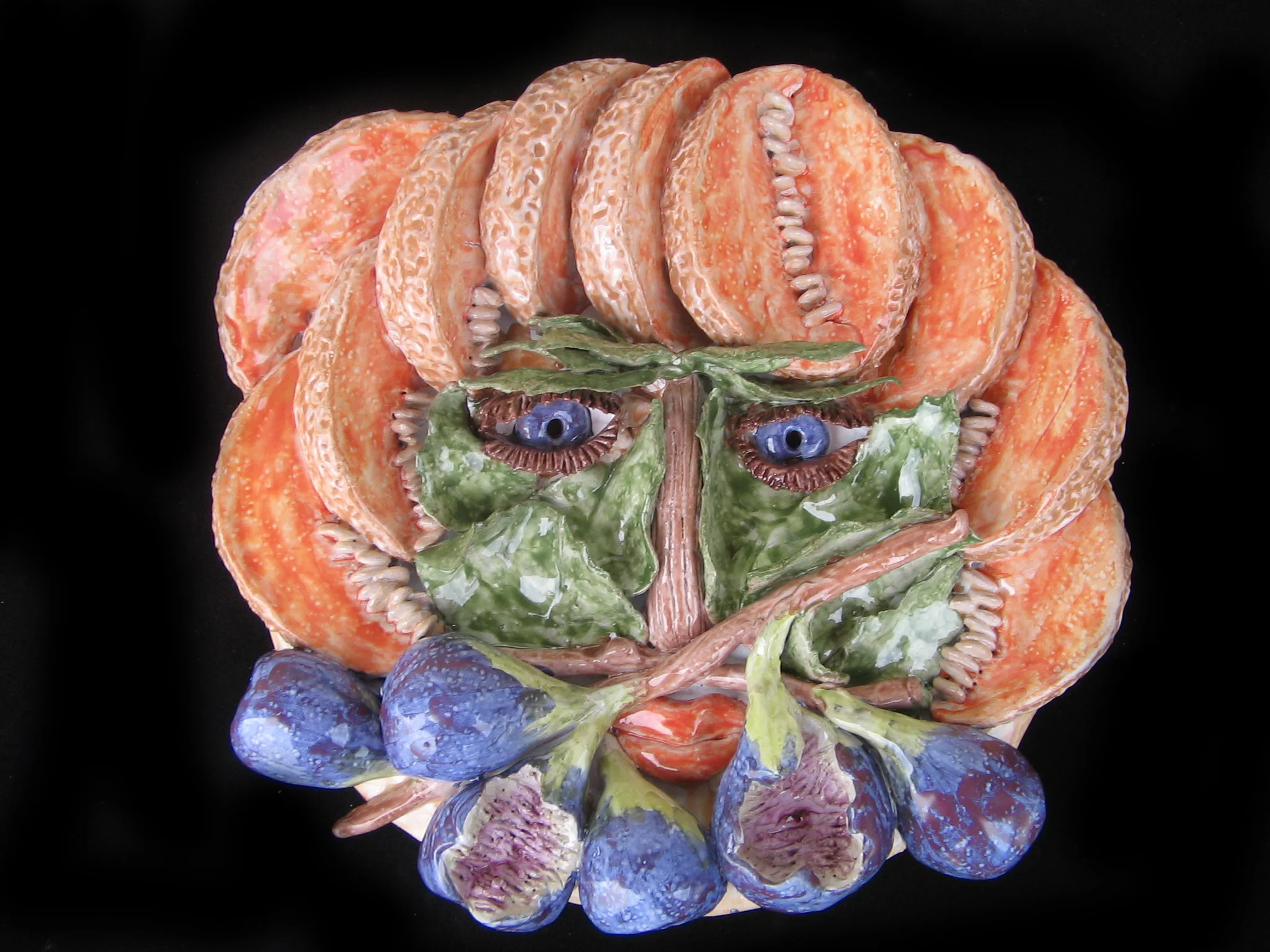 Melon Lady with Figs