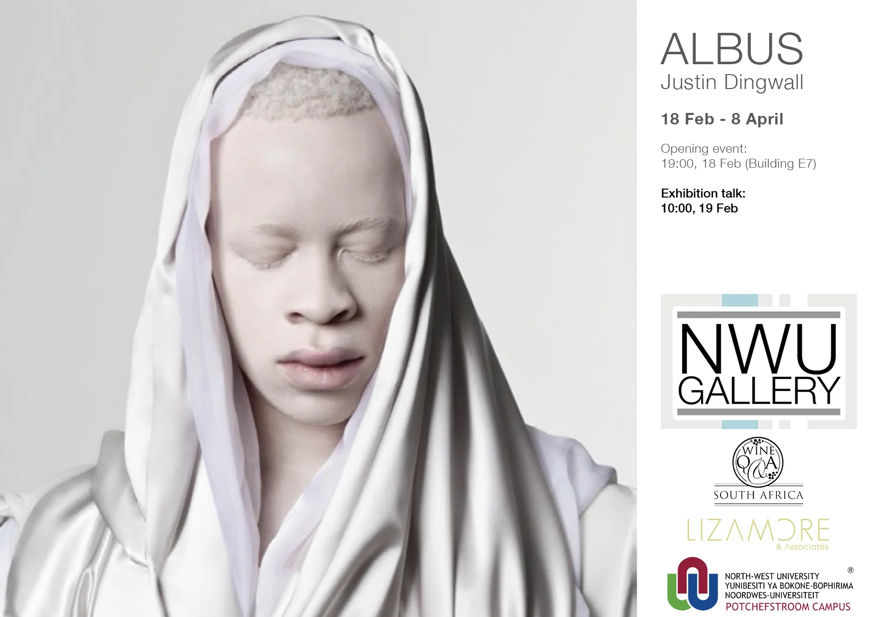 Albus by Justin Dingwall opens at NWU Gallery