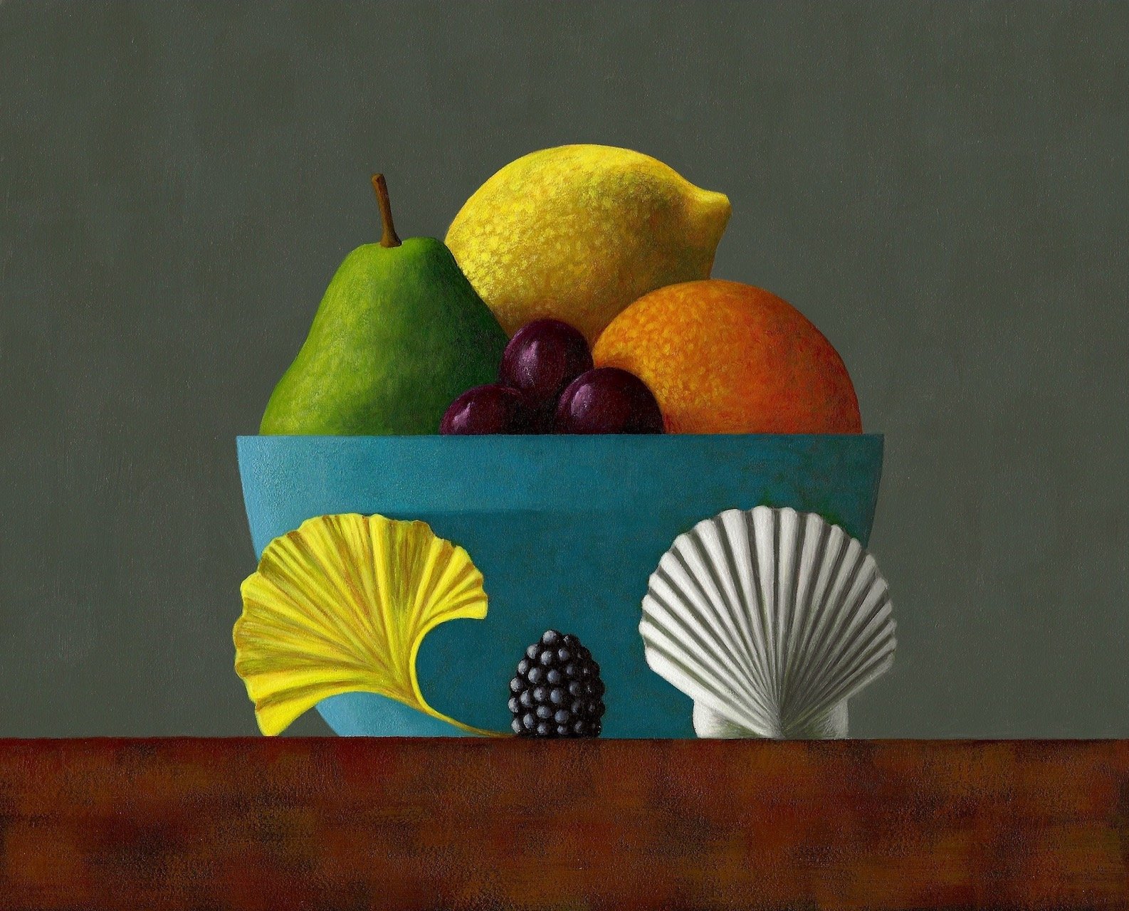 Fruit, Ginkgo and Shell