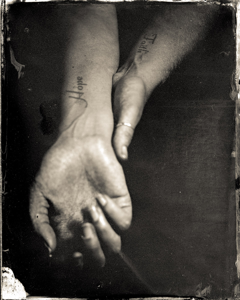 Hope and Faith - in the hands of our midwife - 2015