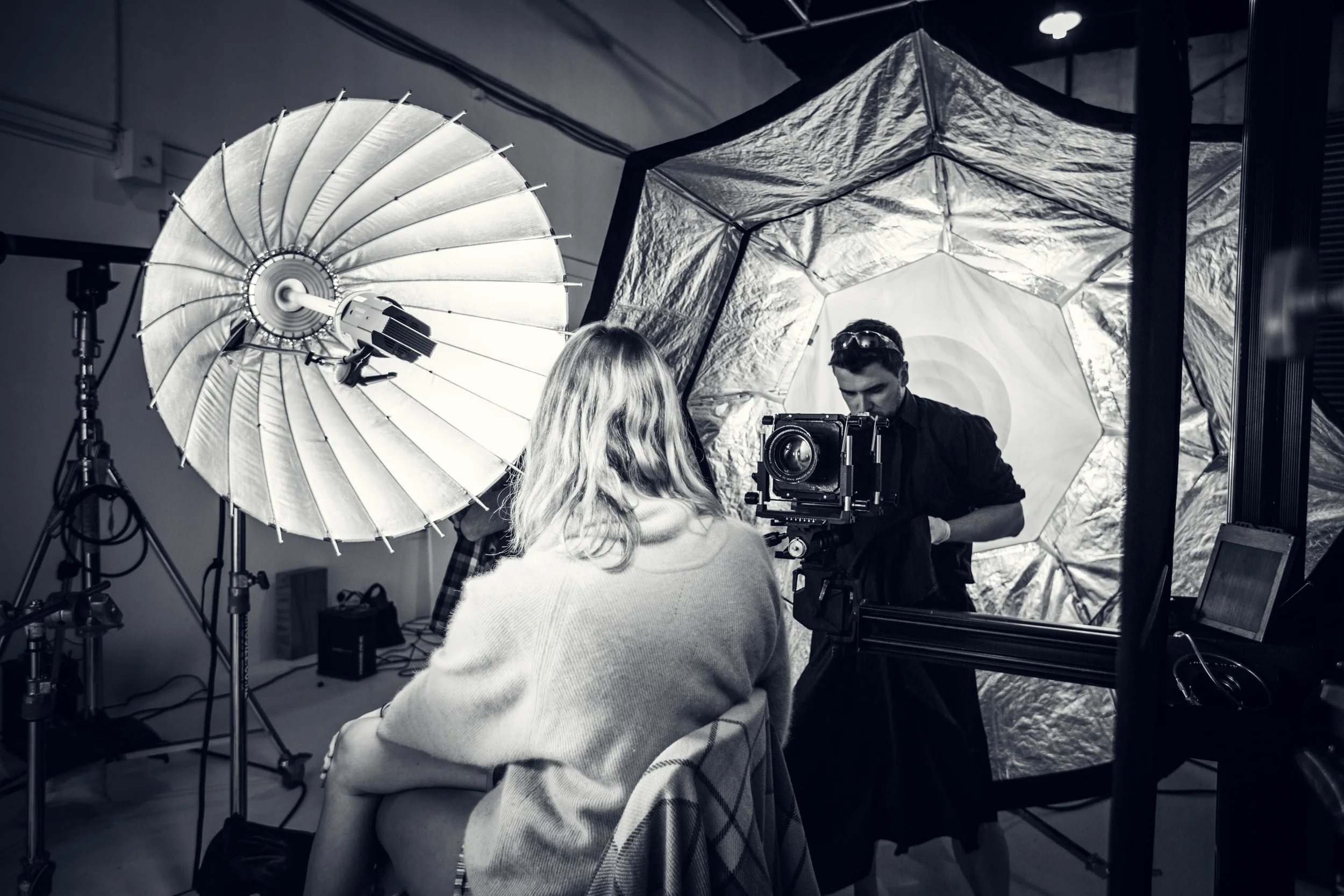 Making images at Kingsize Studios - Image courtesy of Lee Howell