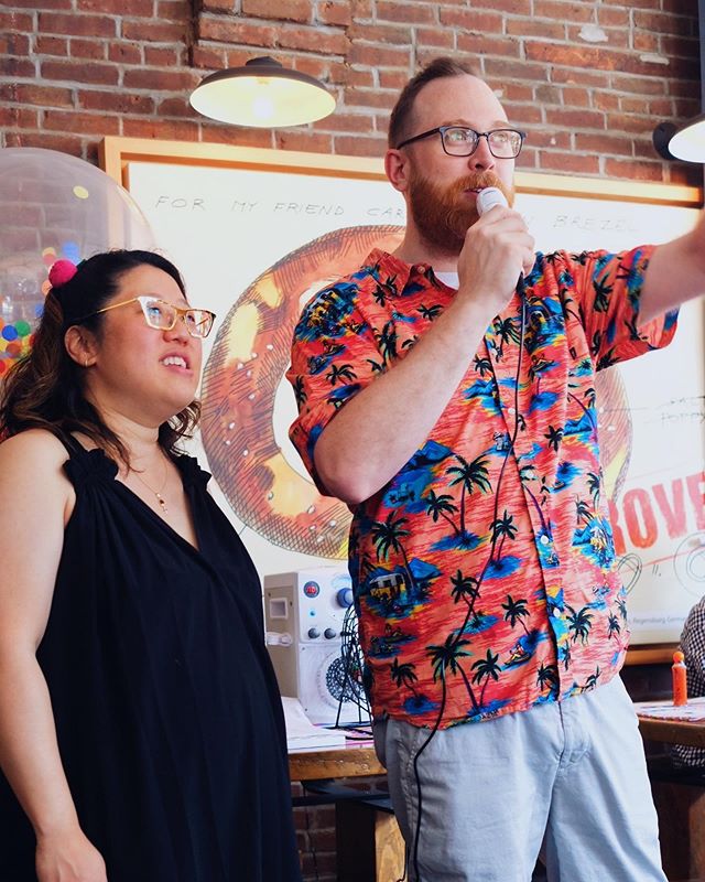 from the dad shirt i made you wear at winnie&rsquo;s shower to the beard you&rsquo;re probably never going to cut again, you&rsquo;re a natural #hfd we love you, @nederino!