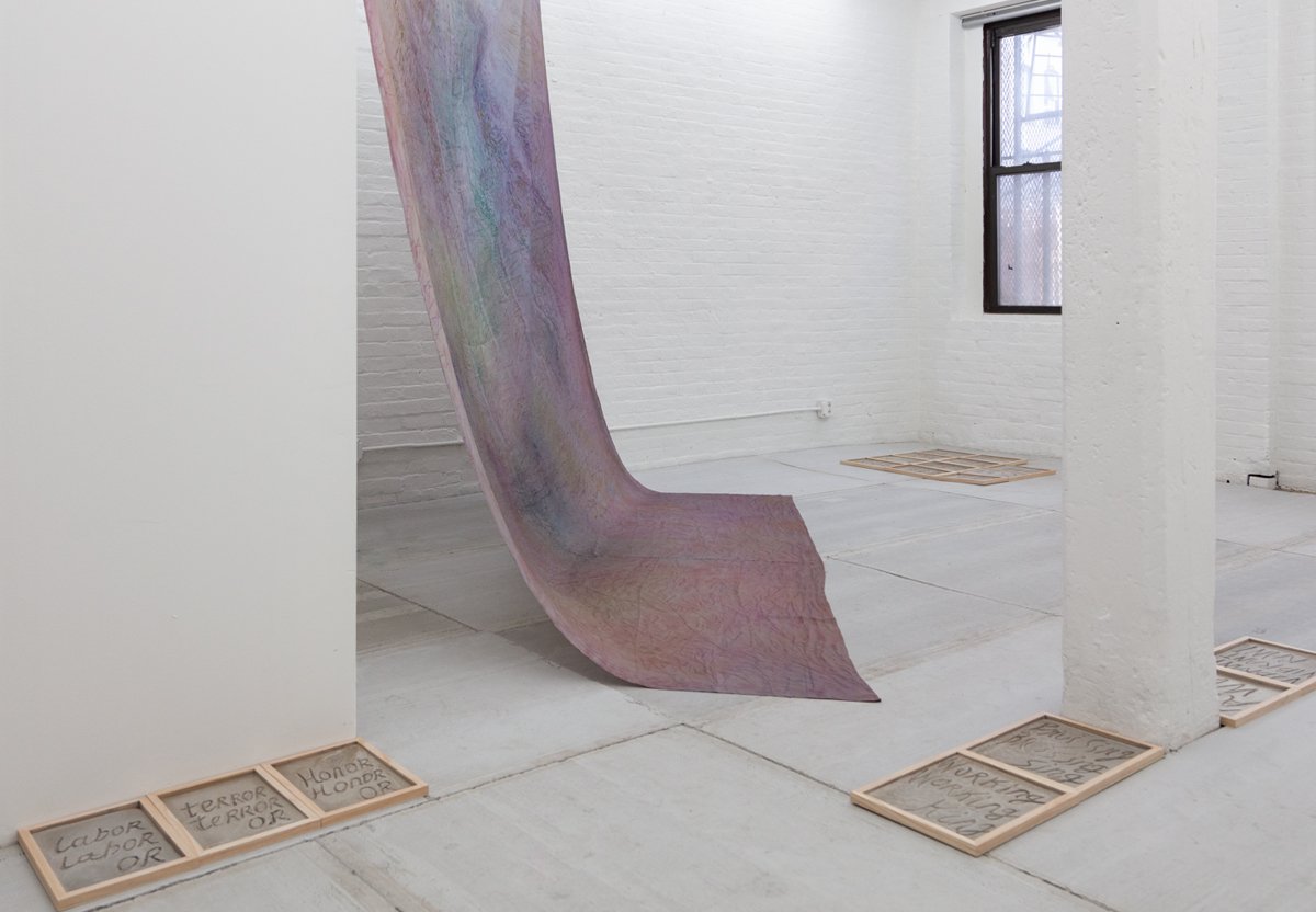  installation view, Alina Bliumis,  Imagination Nation  at Elma, NY, 2021, photos by Ege Okal 