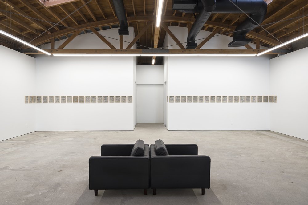  installation view, Alina Bliumis,  Borders and Bruises  at Anna Zorina Gallery, LA, 2022 