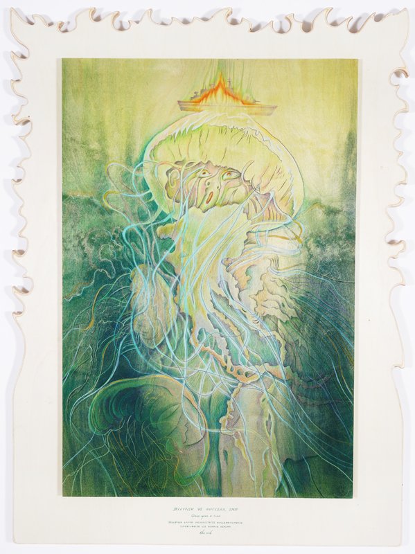 AlinaBliumis_JELLYFISH_VS_NUCLEAR_SHIP_2022_watercolor_on_wood_44x33x2.jpg