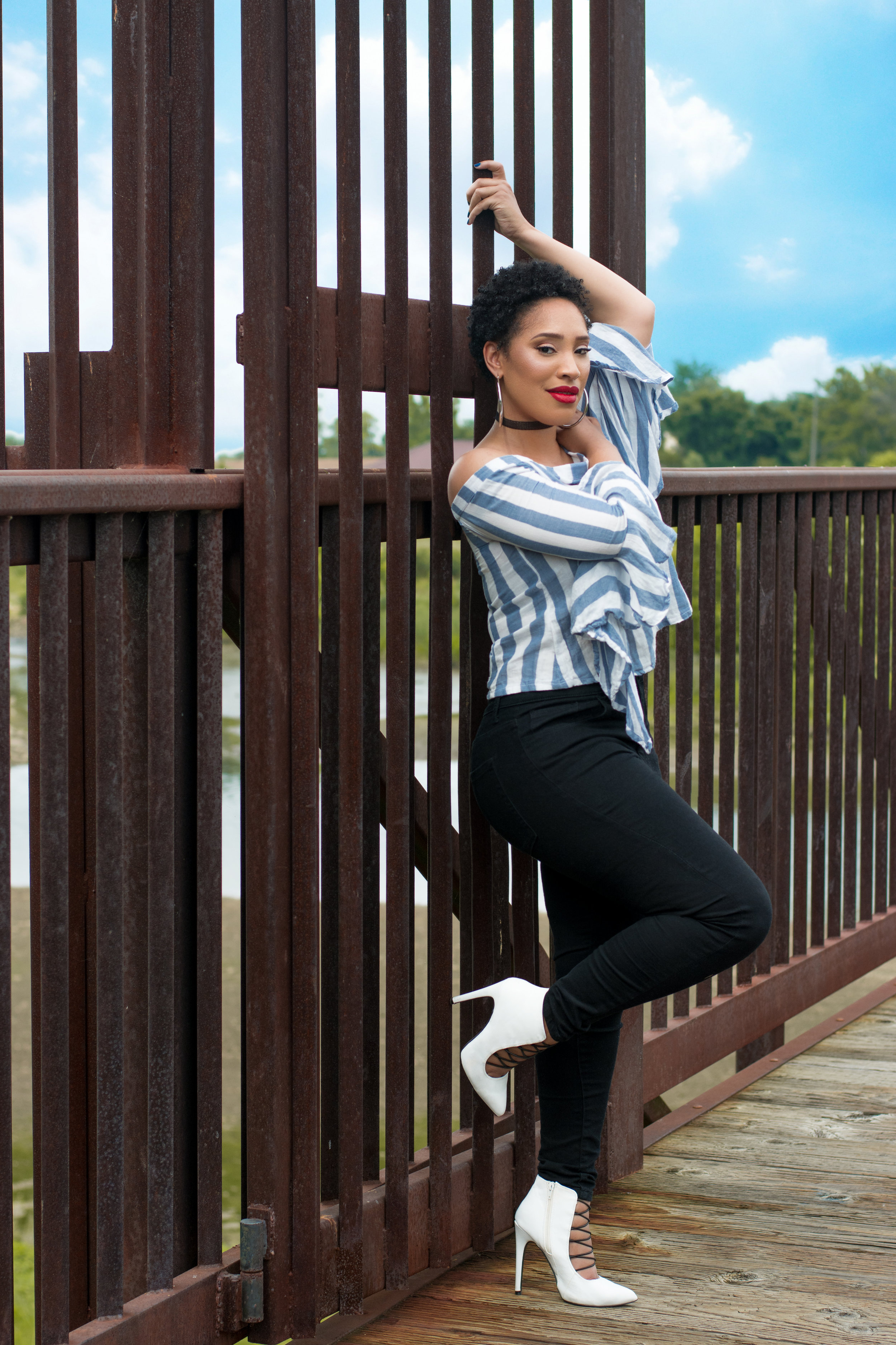 Beautiful Timea, post-cancer. Photo: Timea Gaines