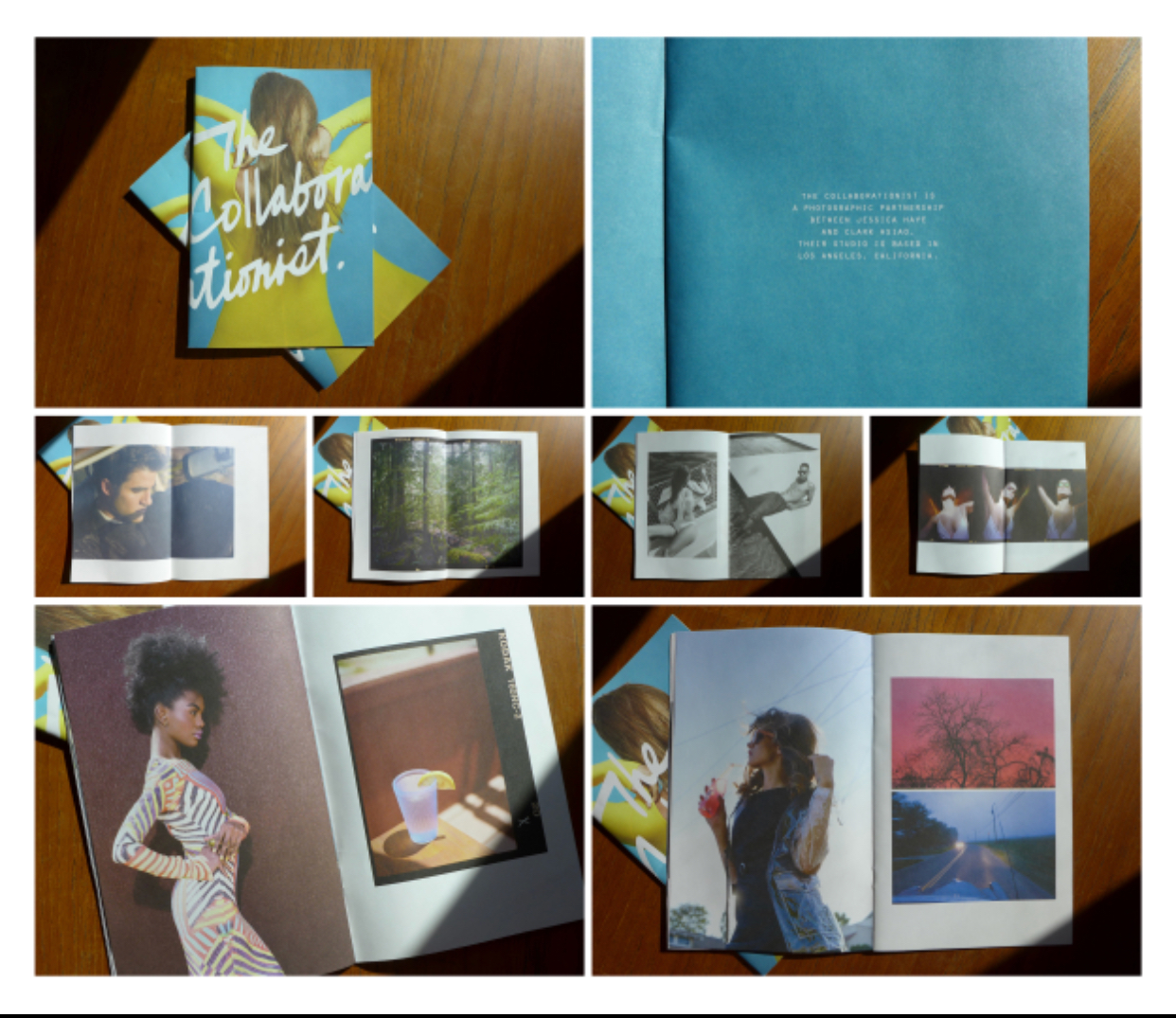 Yuri’s work: Promotional zine for photographers The Collaborationist. Photo: Yuri Angela Chung