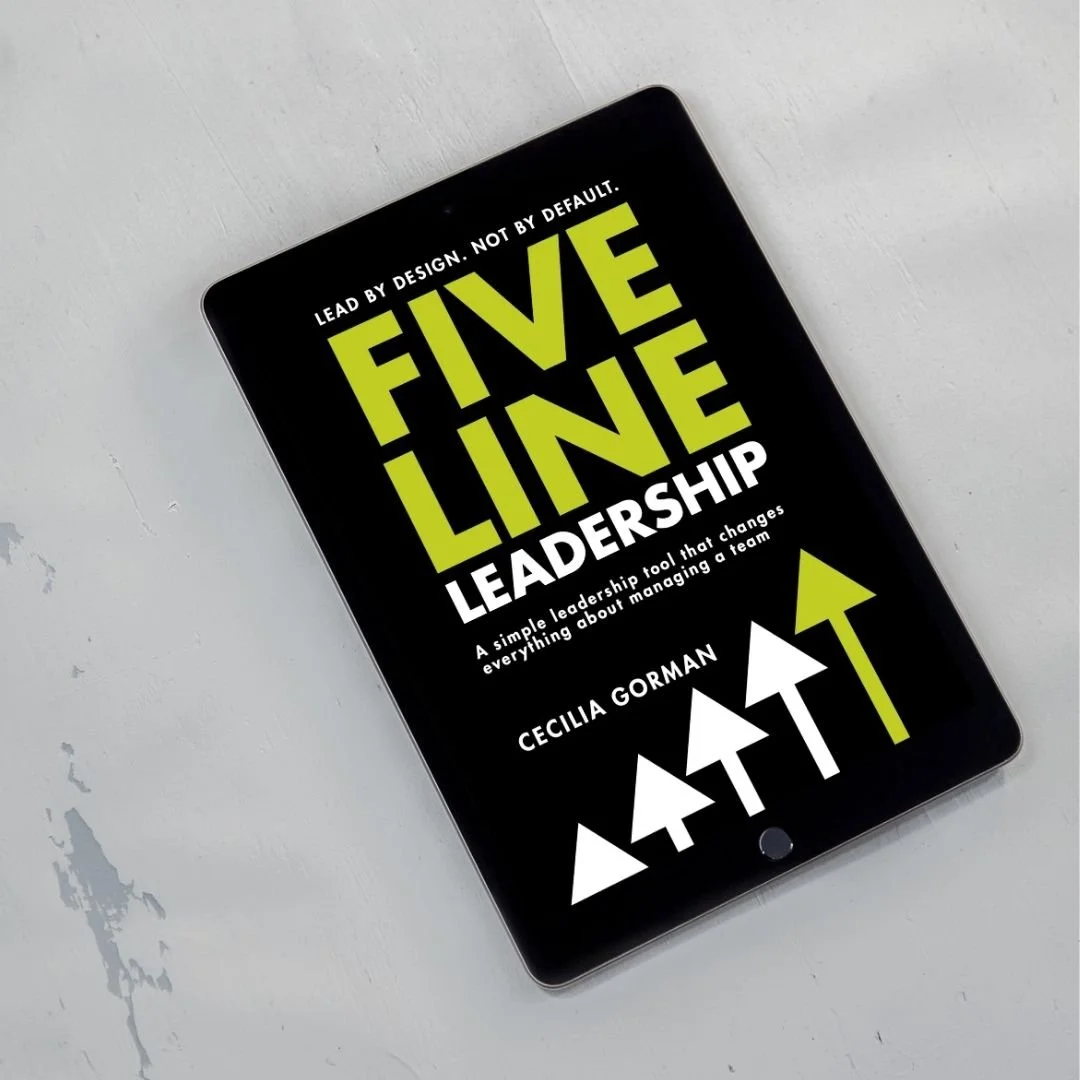 Five Line Leadership Guide to help managers make better decisions, give stronger feedback, and lead with greater confidence every day.