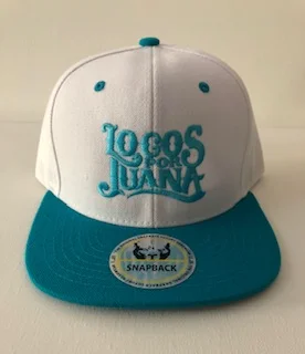 LPJ x DADE "Limited Edition" Hat - White/Aqua Stitching