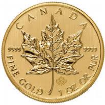 Canadian Gold Mple Leaf