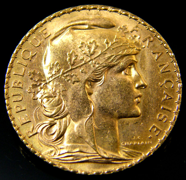 French Gold Franc (Rooster Type)