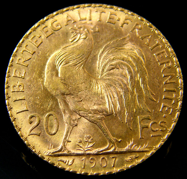 French Gold Franc (Rooster Type)