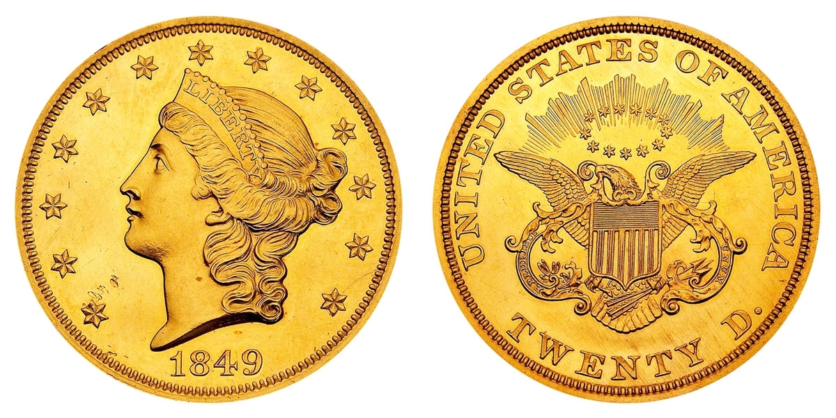 Copy of $20 Gold Double-Eagle, Liberty Type 