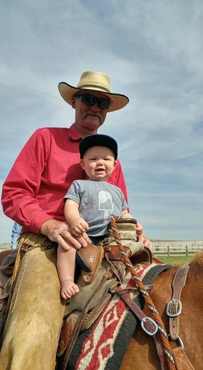 Nash and Grandpa Byron 
