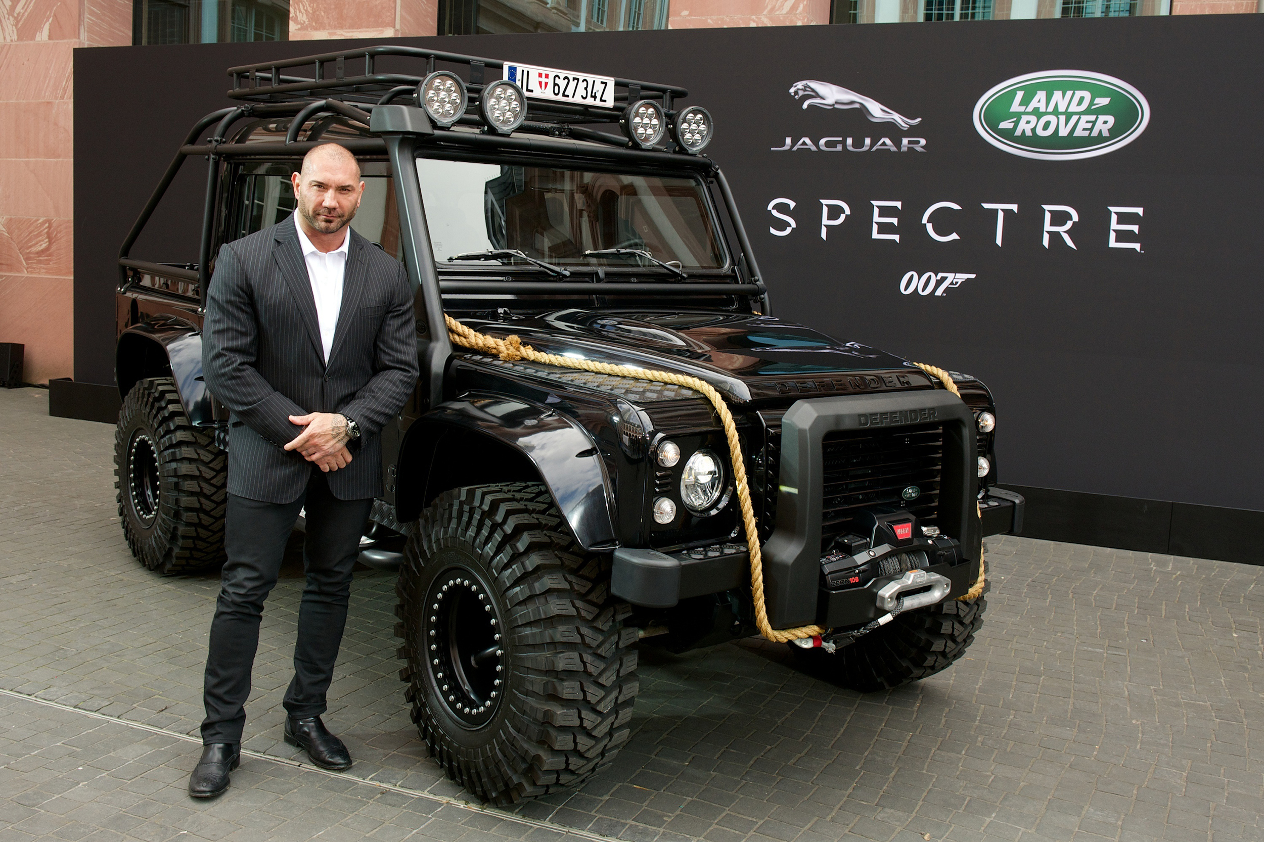 Jaguar Land Rover unveil new Bond cars in Frankfurt