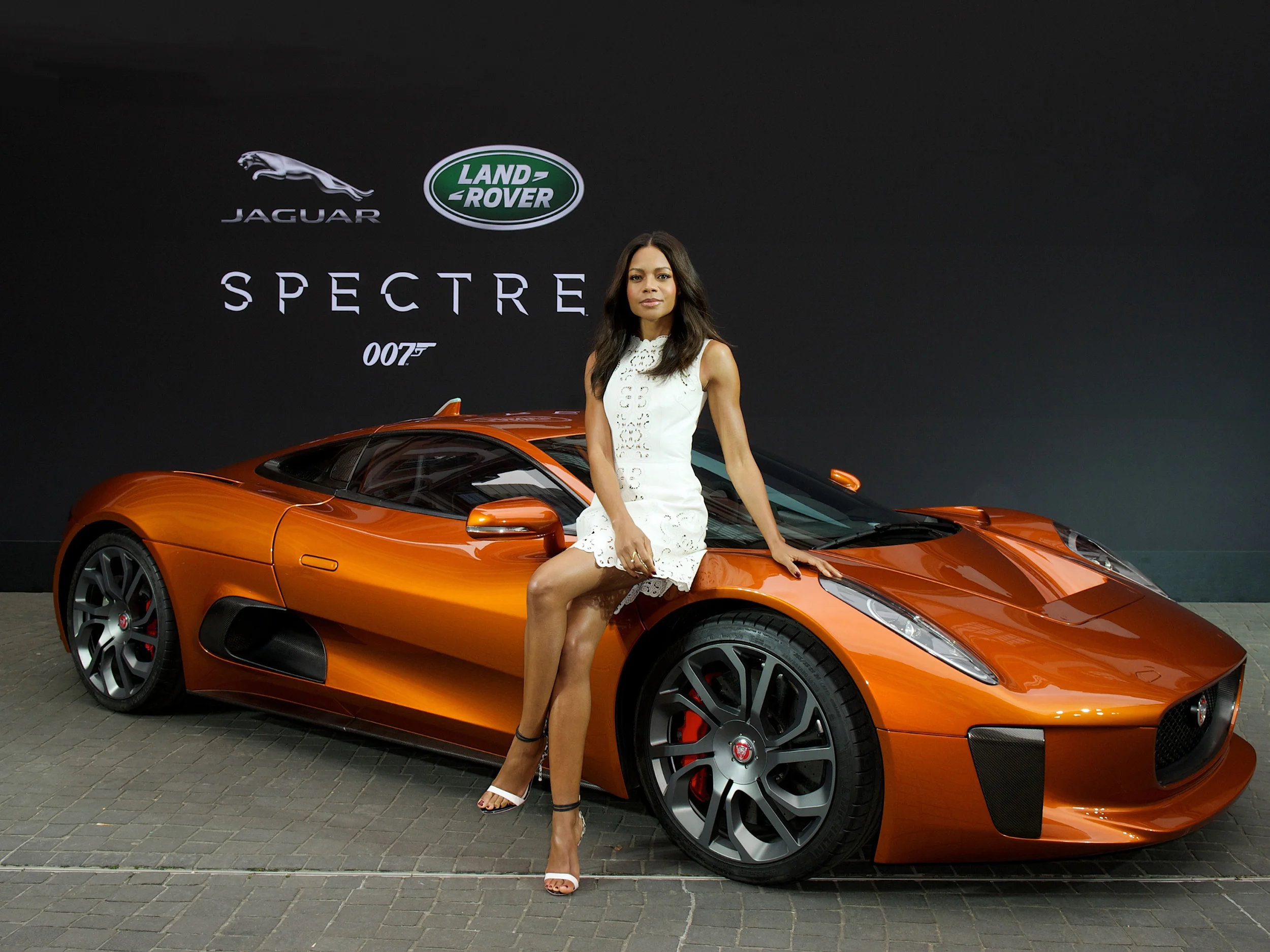 Jaguar Land Rover unveil new Bond cars in Frankfurt