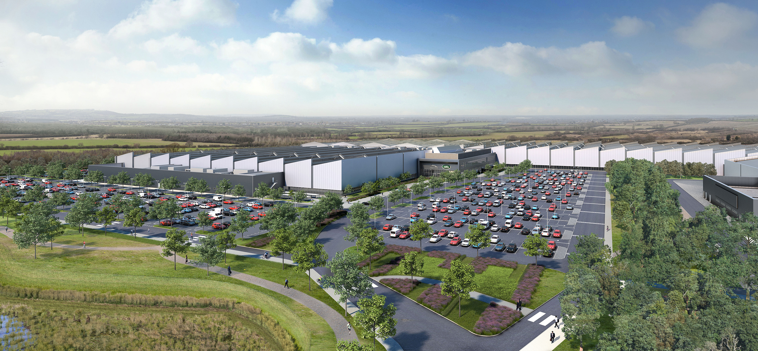 Jaguar Land Rover to double Engine plant size