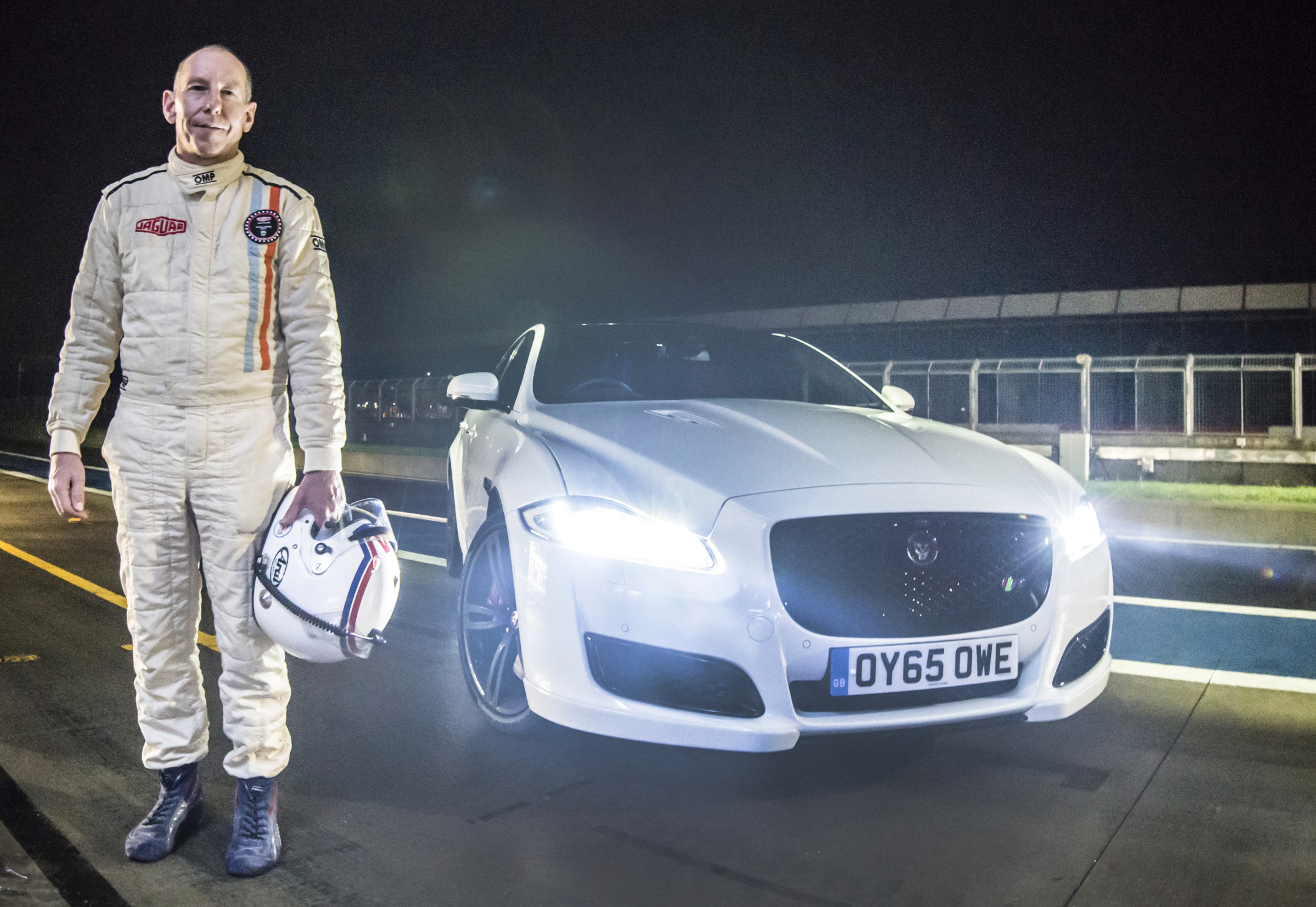 Le Mans-winning Jaguar XJ-R9 LM tested against new XJR