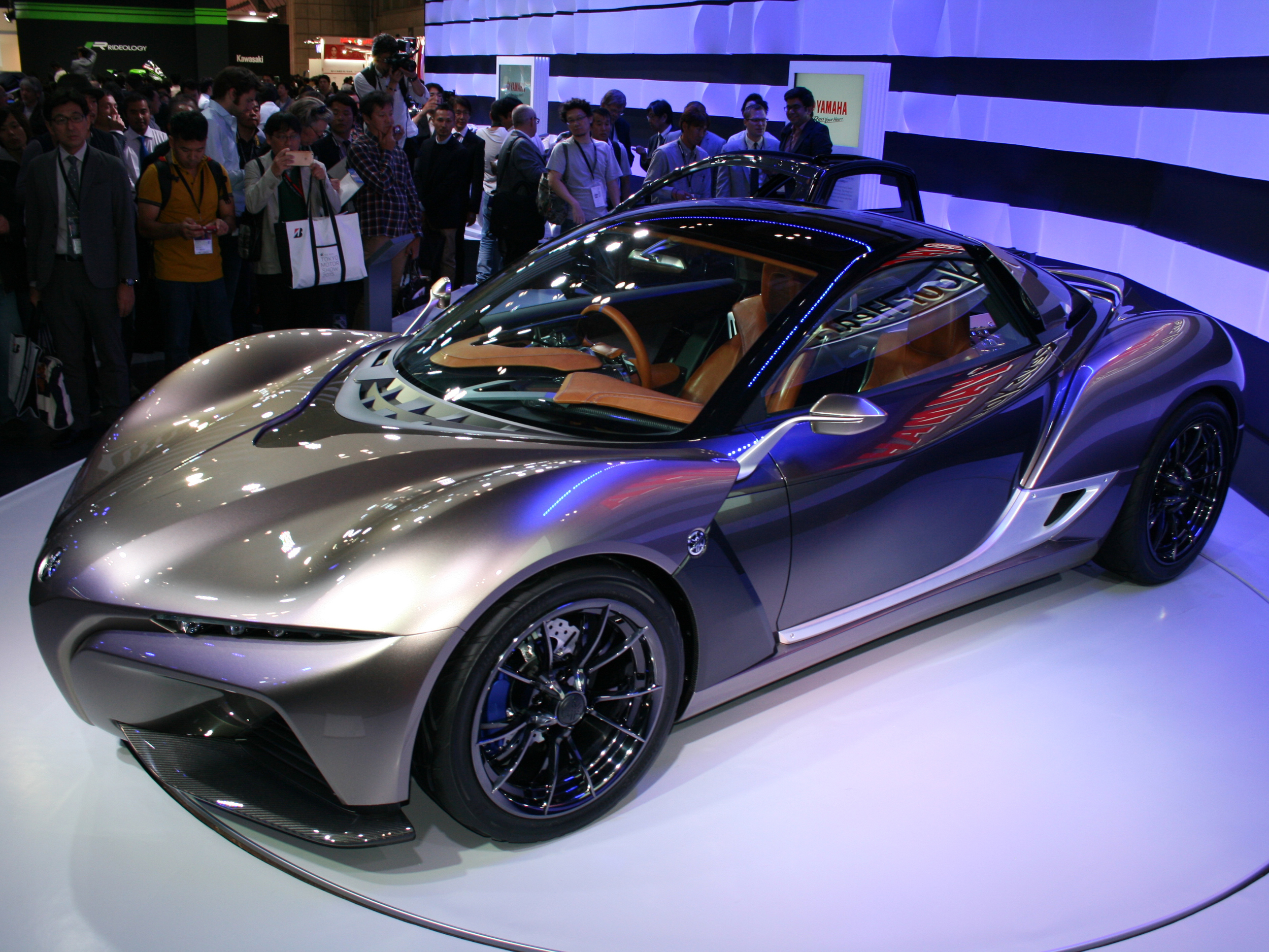 Yamaha reveals new sports car in Tokyo
