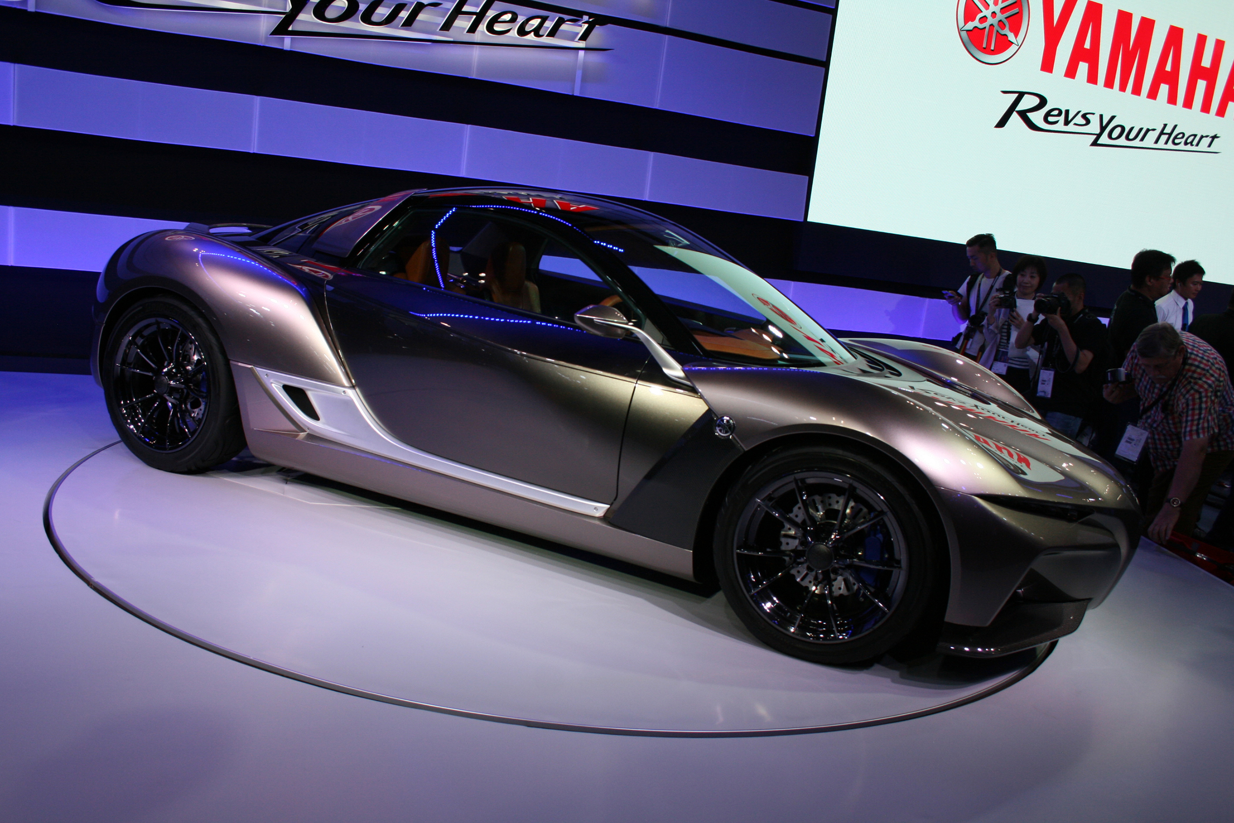 Yamaha reveals new sports car in Tokyo