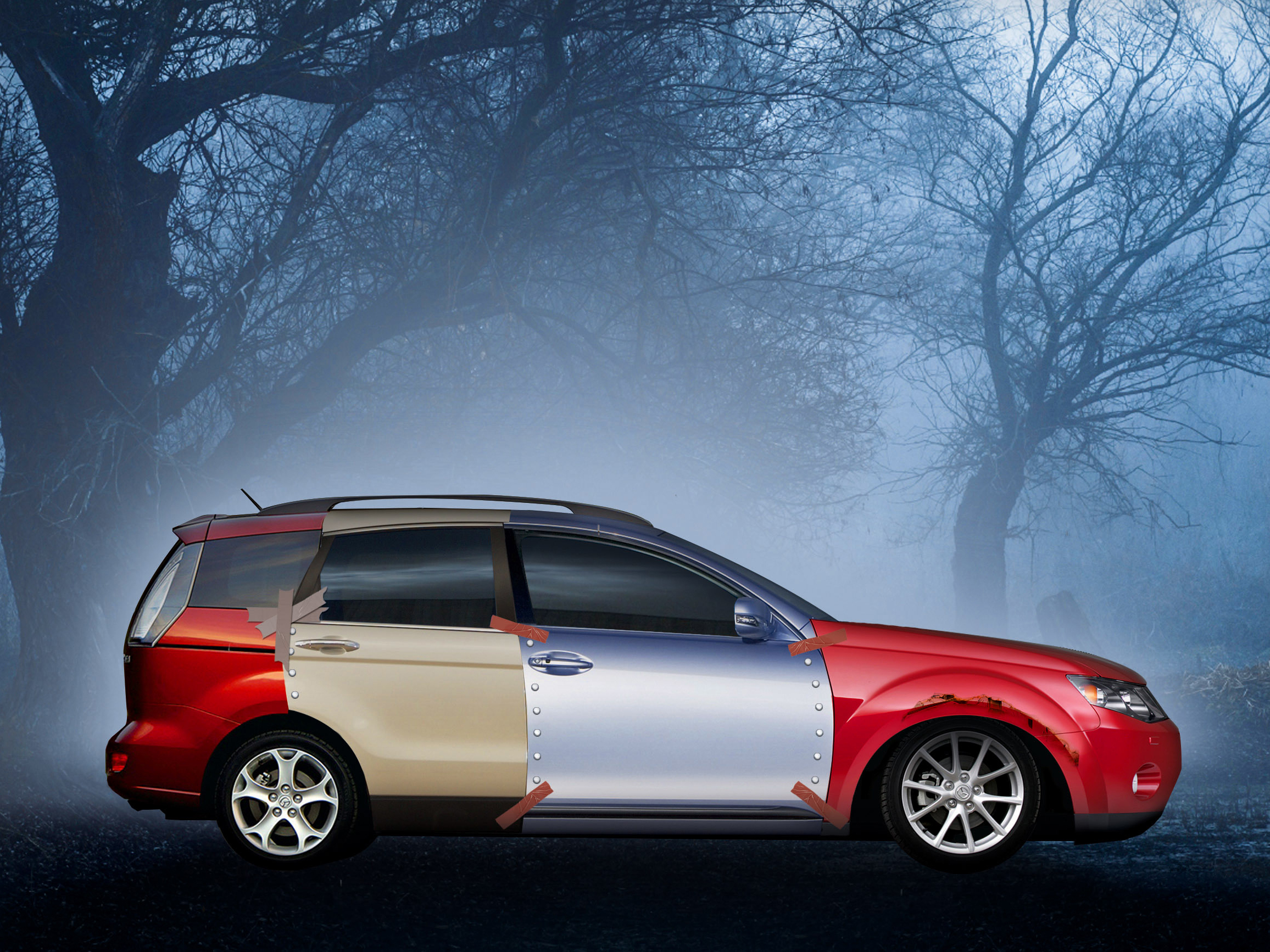 Warranty Direct creates Halloween horror car