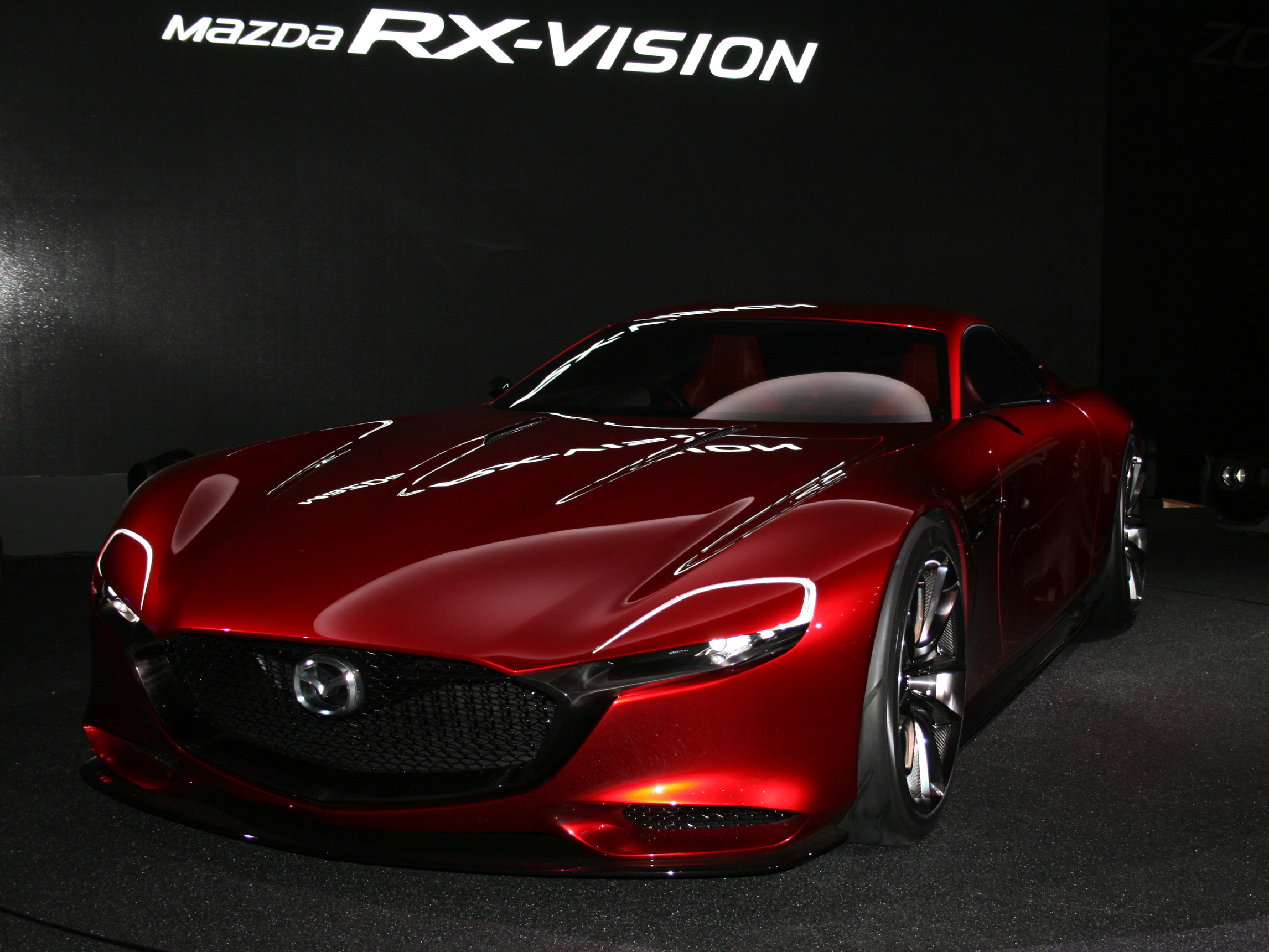 Mazda unveils RX-Vision at the Tokyo Motor Show