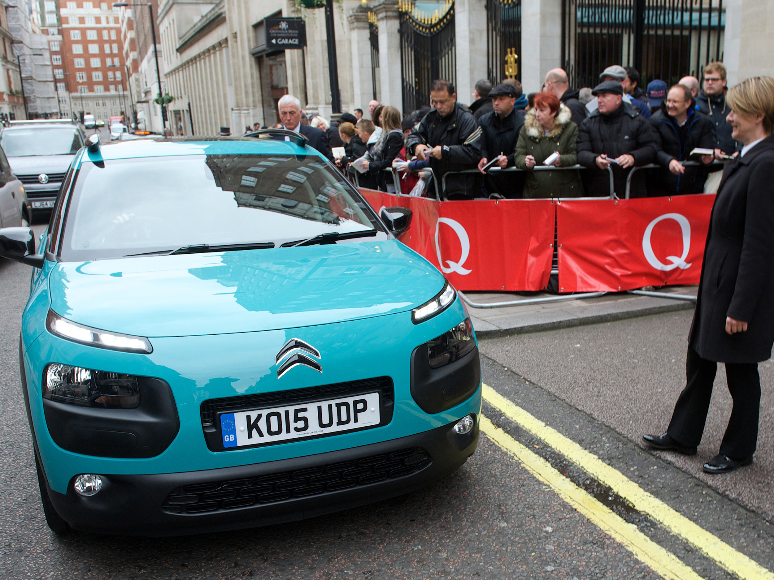 Citroen C4 Cactus Chauffeurs at Q Awards