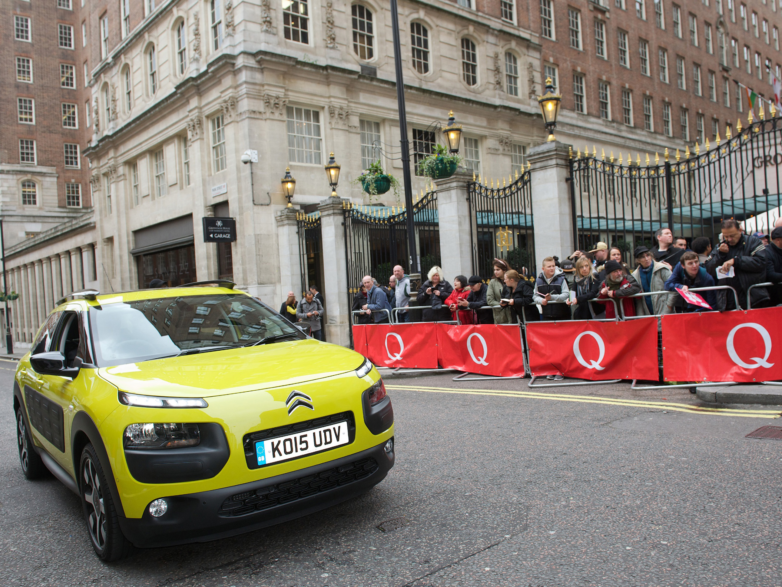 Citroen C4 Cactus Chauffeurs at Q Awards