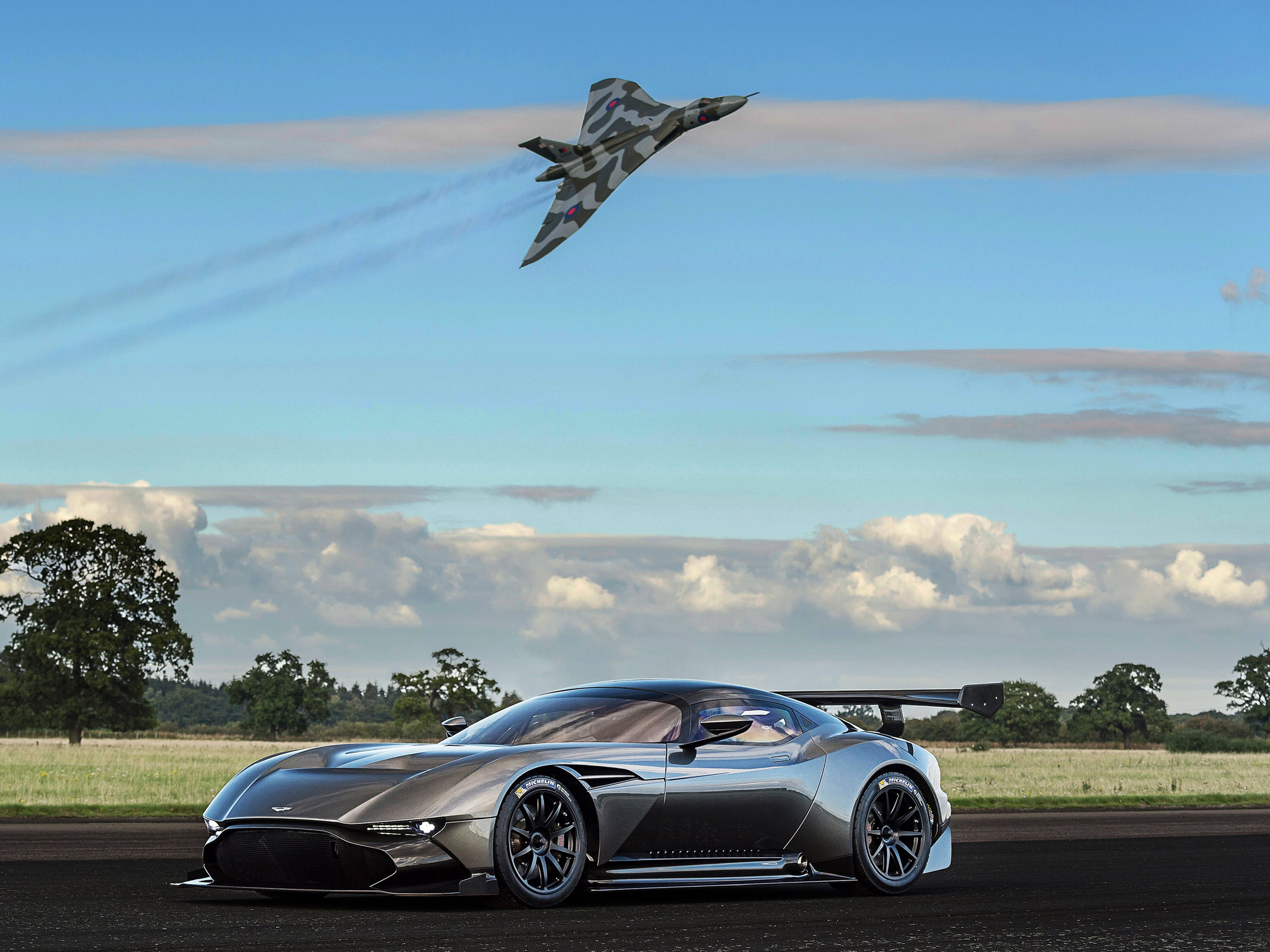 Aston Martin Vulcan meets Avro Vulcan