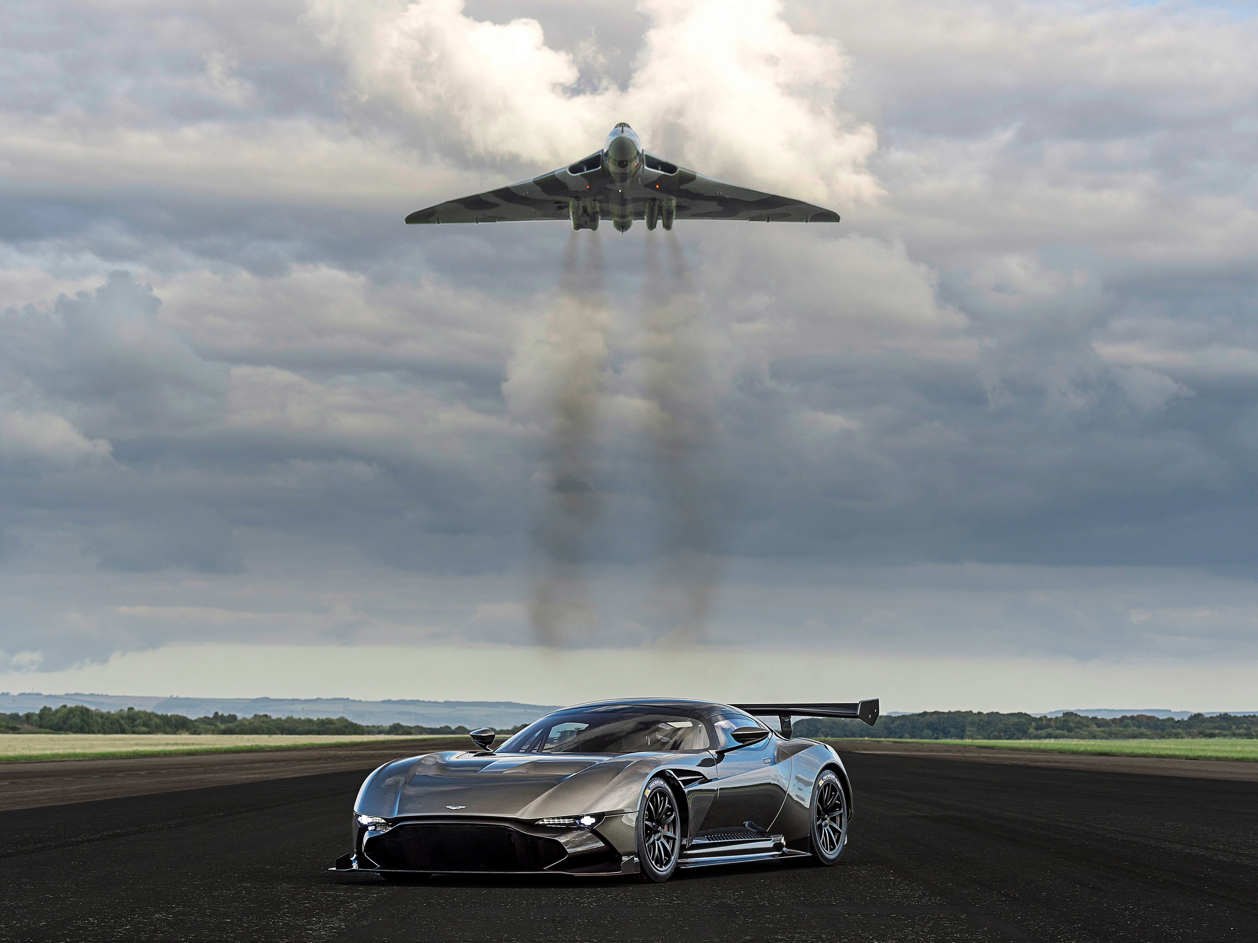 Aston Martin Vulcan meets Avro Vulcan