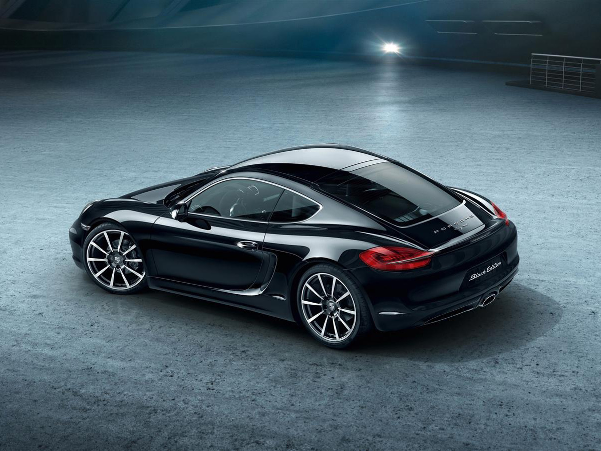 Porsche reveals Cayman Black Edition