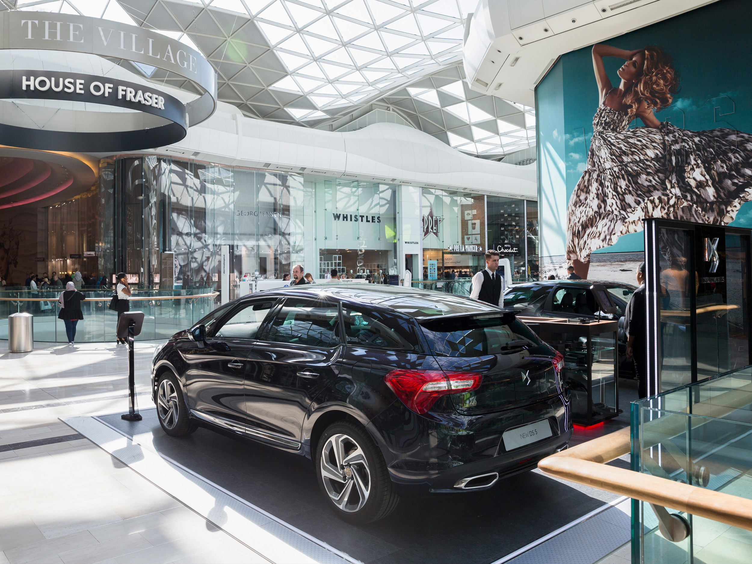 DS Automobiles targets Westfield's luxury label shoppers