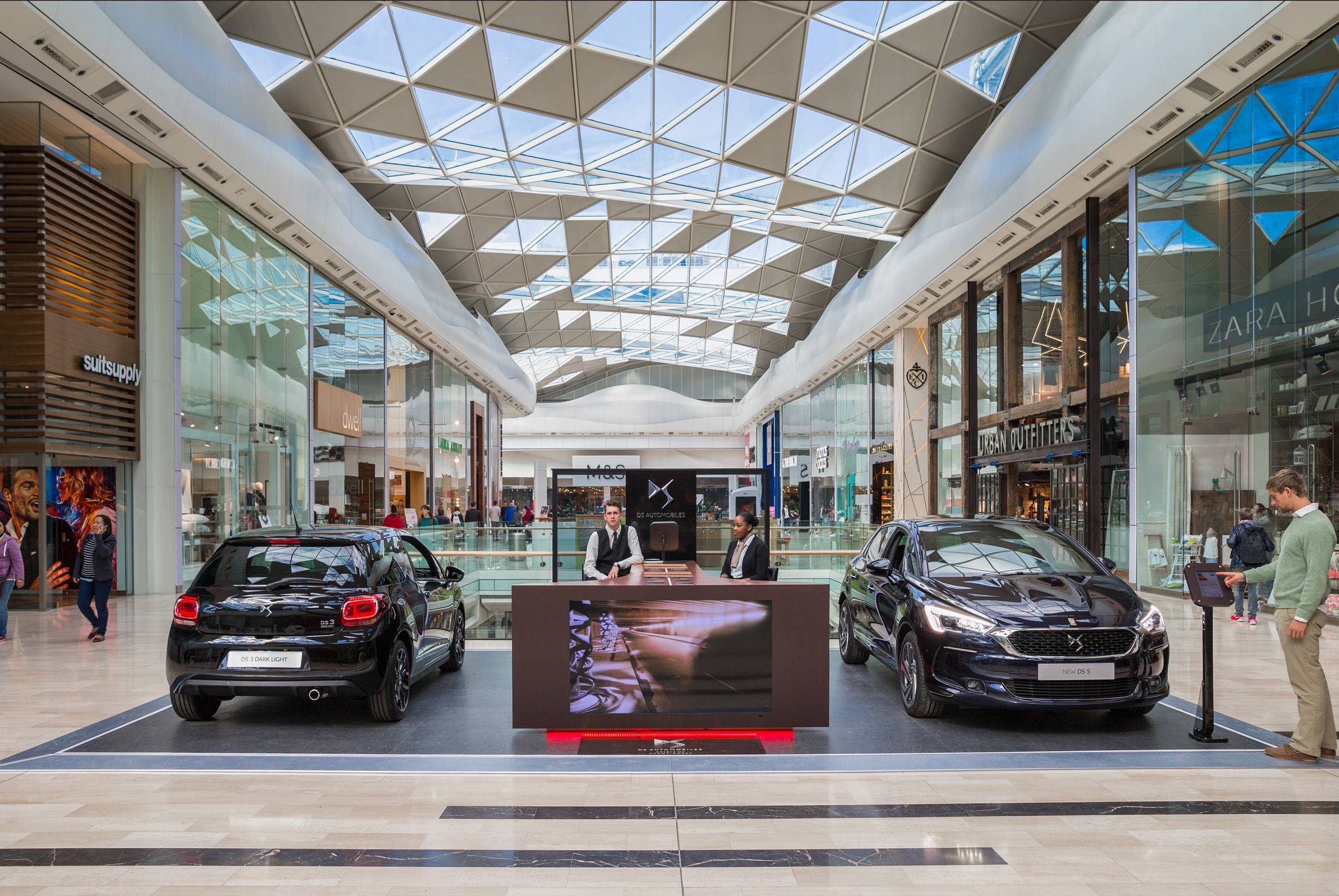 DS Automobiles targets Westfield's luxury label shoppers