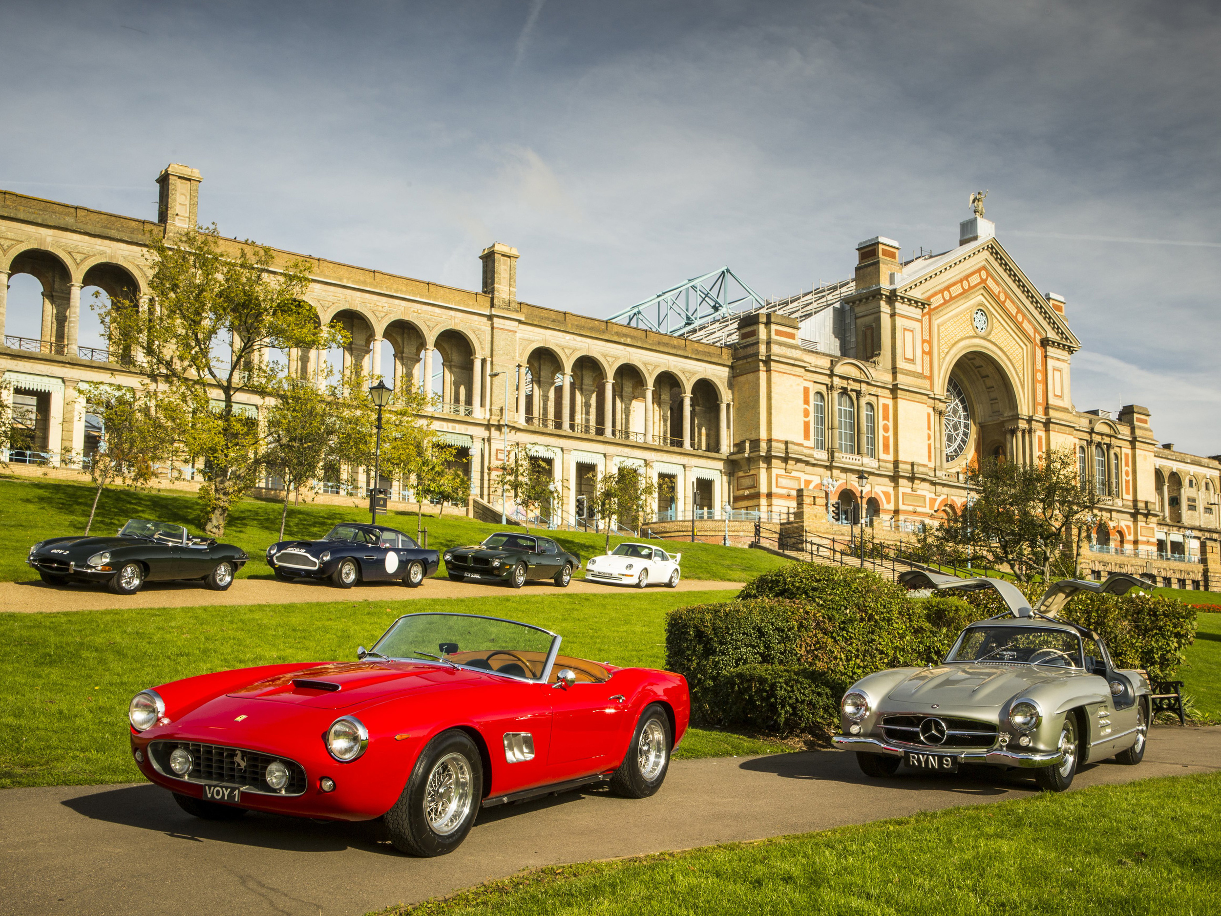 Classic Cars assemble at Alexandra Palace