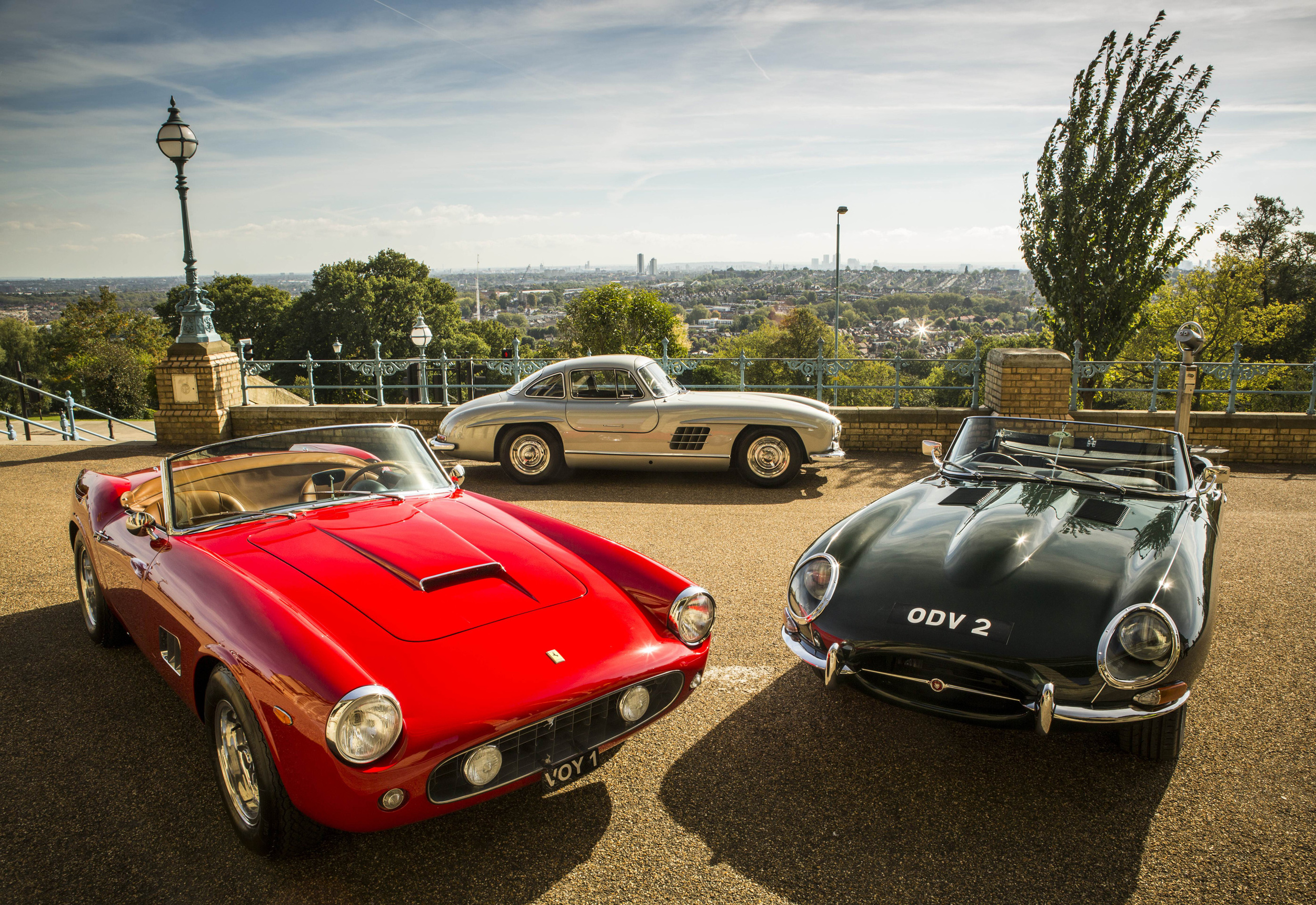 Classic Cars assemble at Alexandra Palace