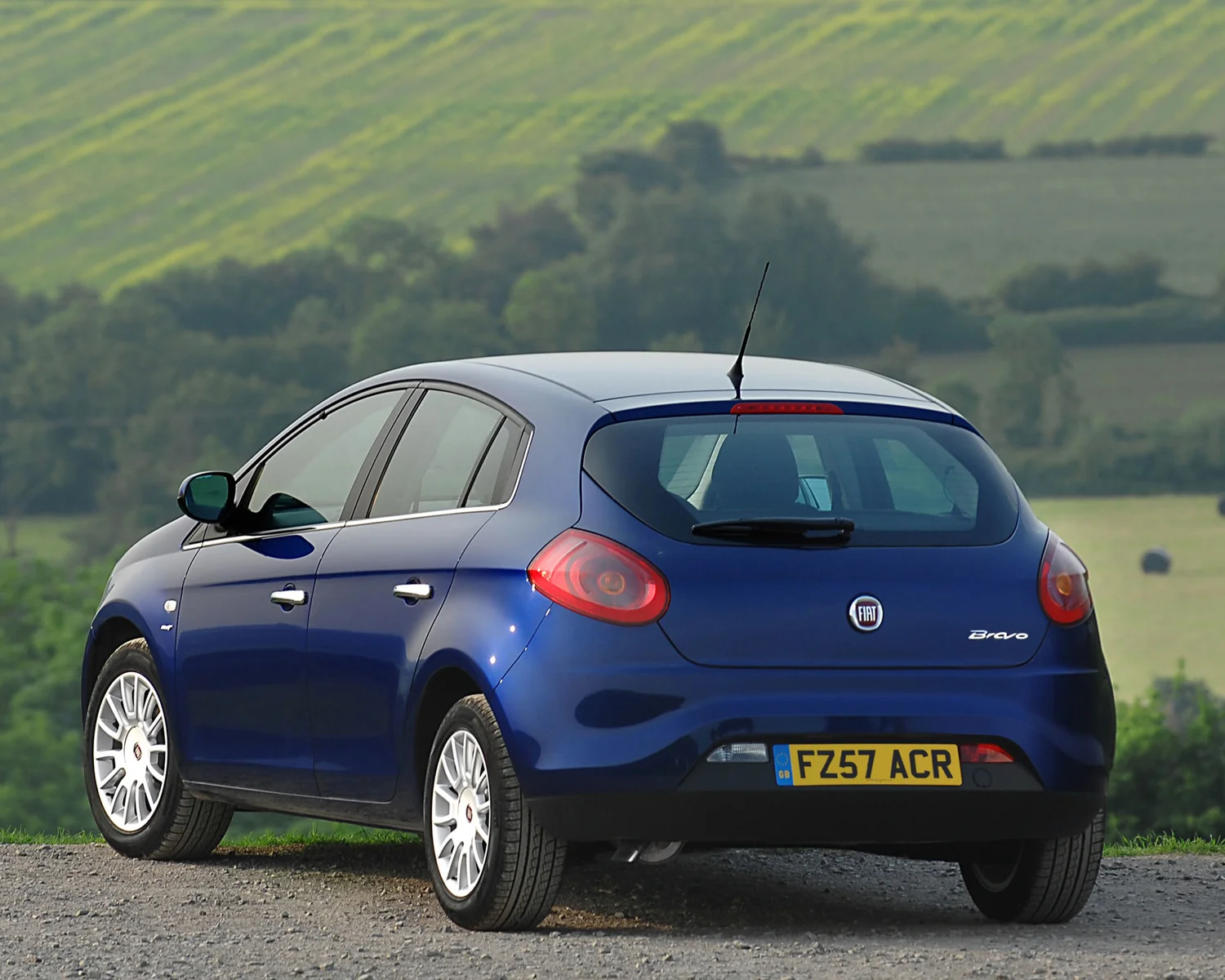 Norev Fiat Bravo 2007 Bleue – 1/43, Très Bon état, Avec Boîte Vitrine