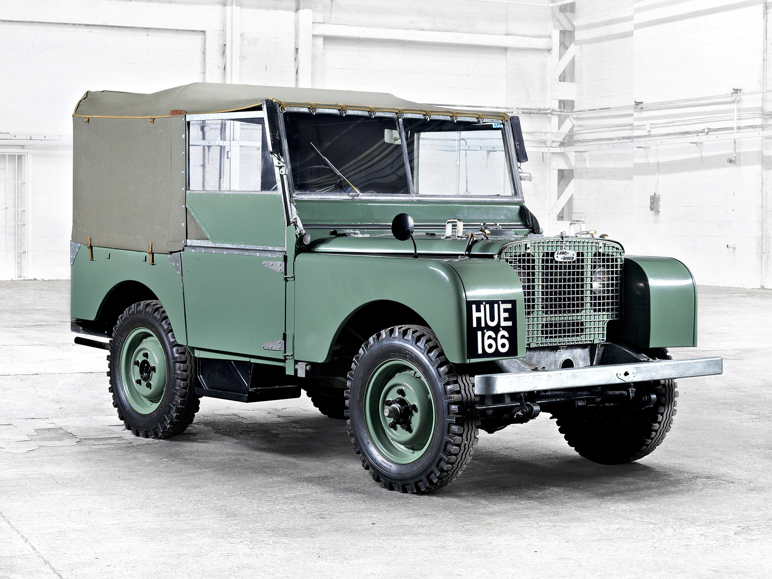 Land Rover celebrations at Goodwood Revival