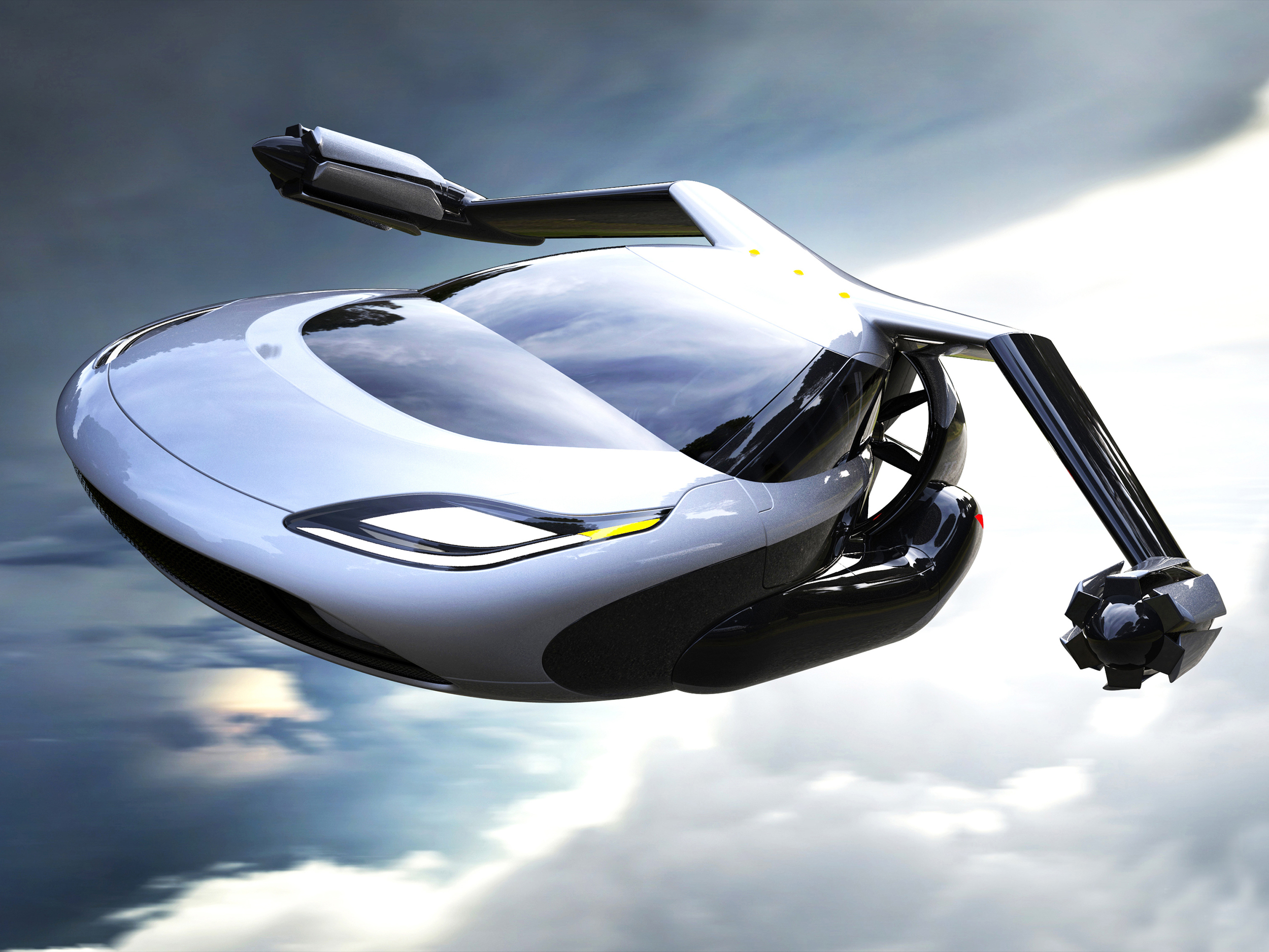 Terrafugia reveals new flying car
